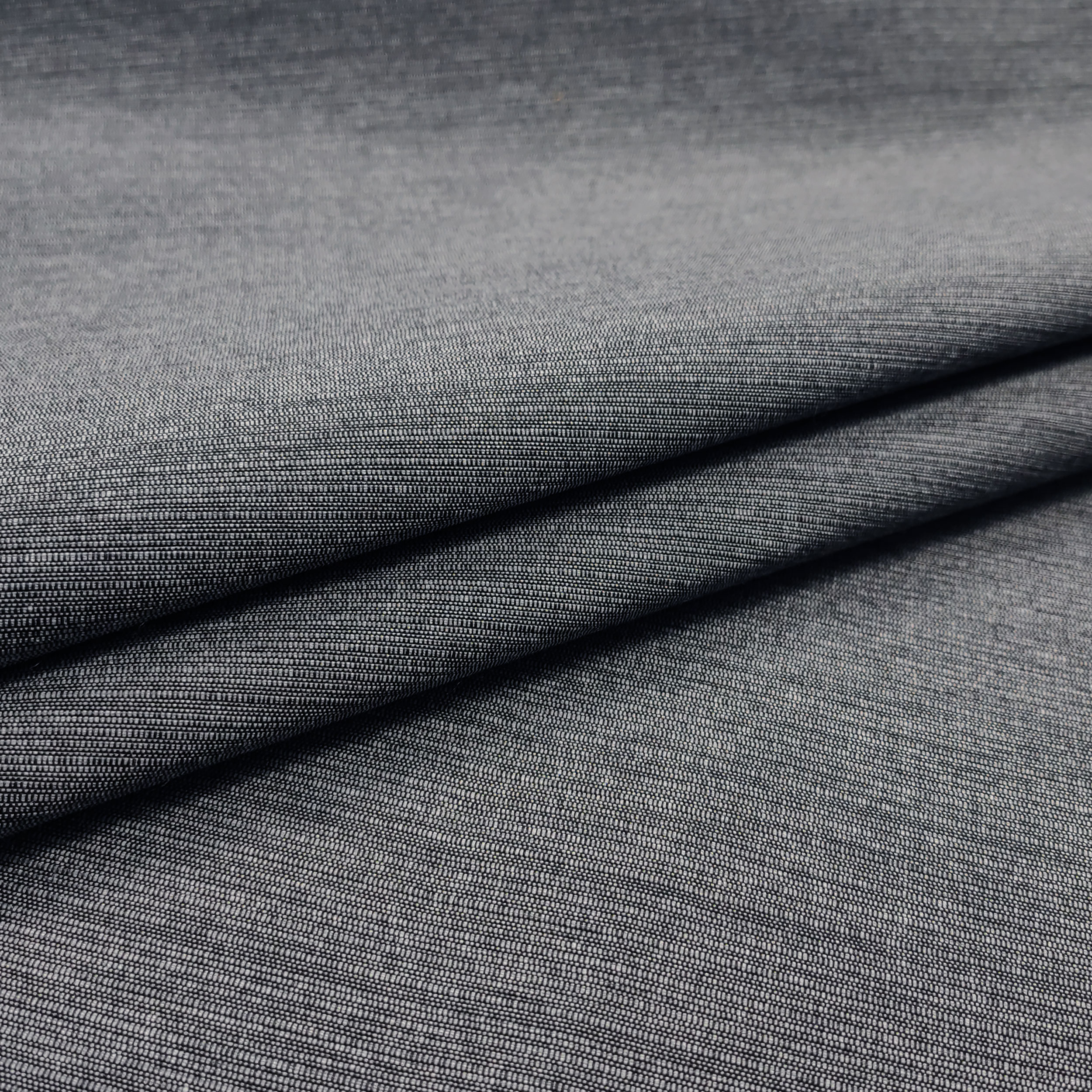 Grey Linen Effect Outdoor Fabric