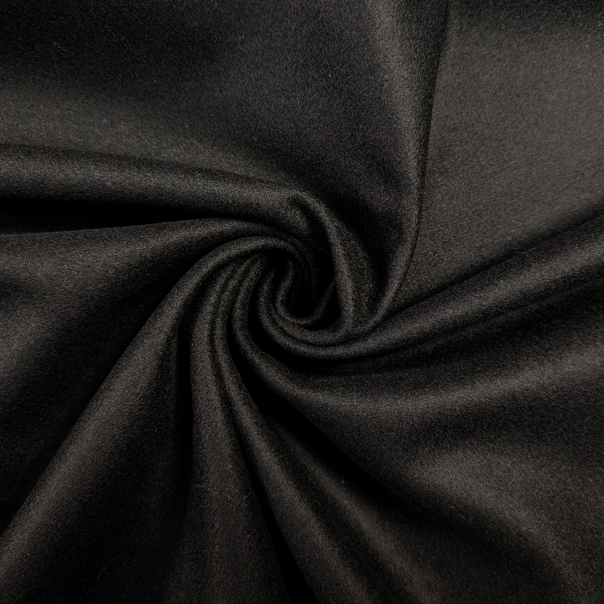 Black Cashmere Wool Blend Image