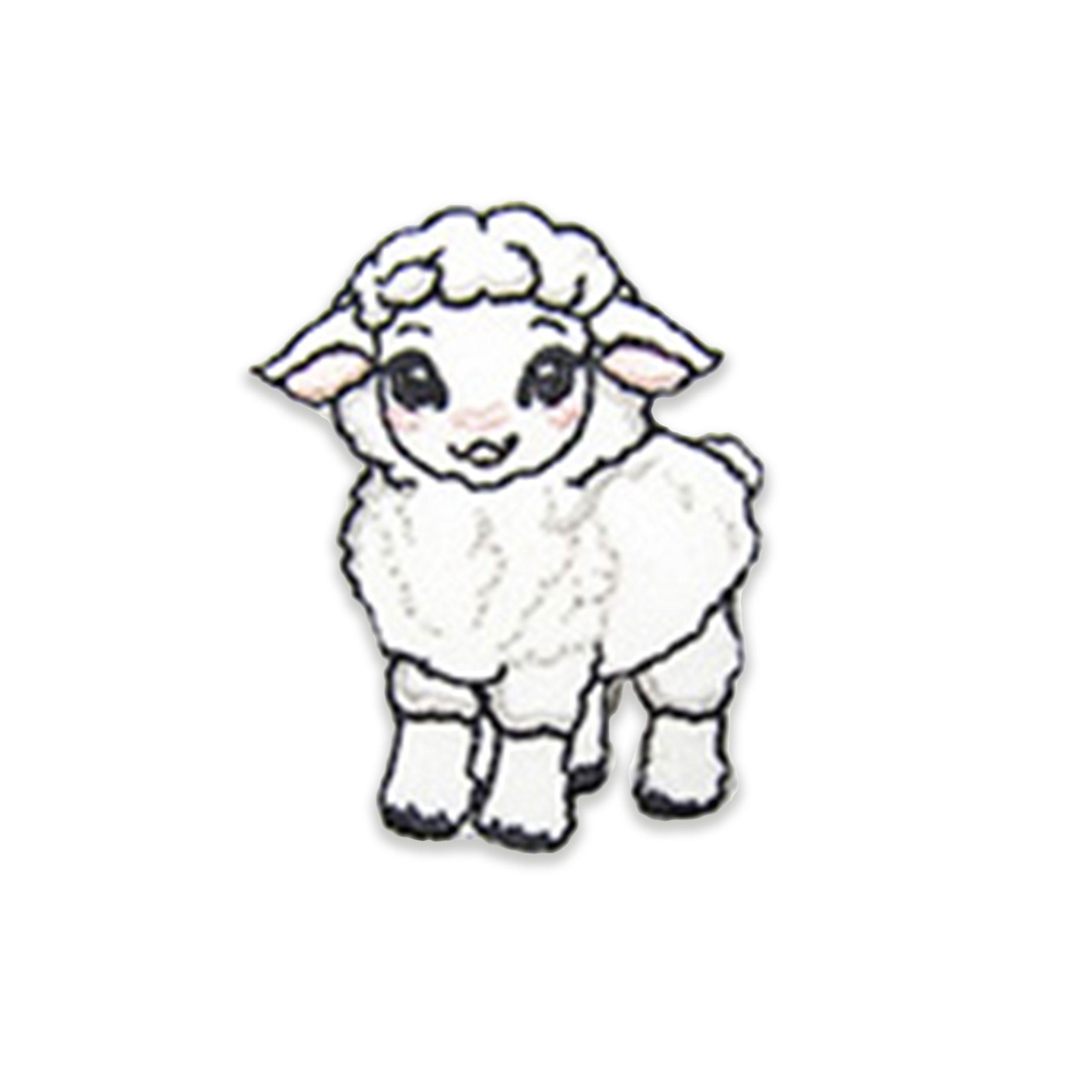 Heat-Adhesive Application Lamb Image