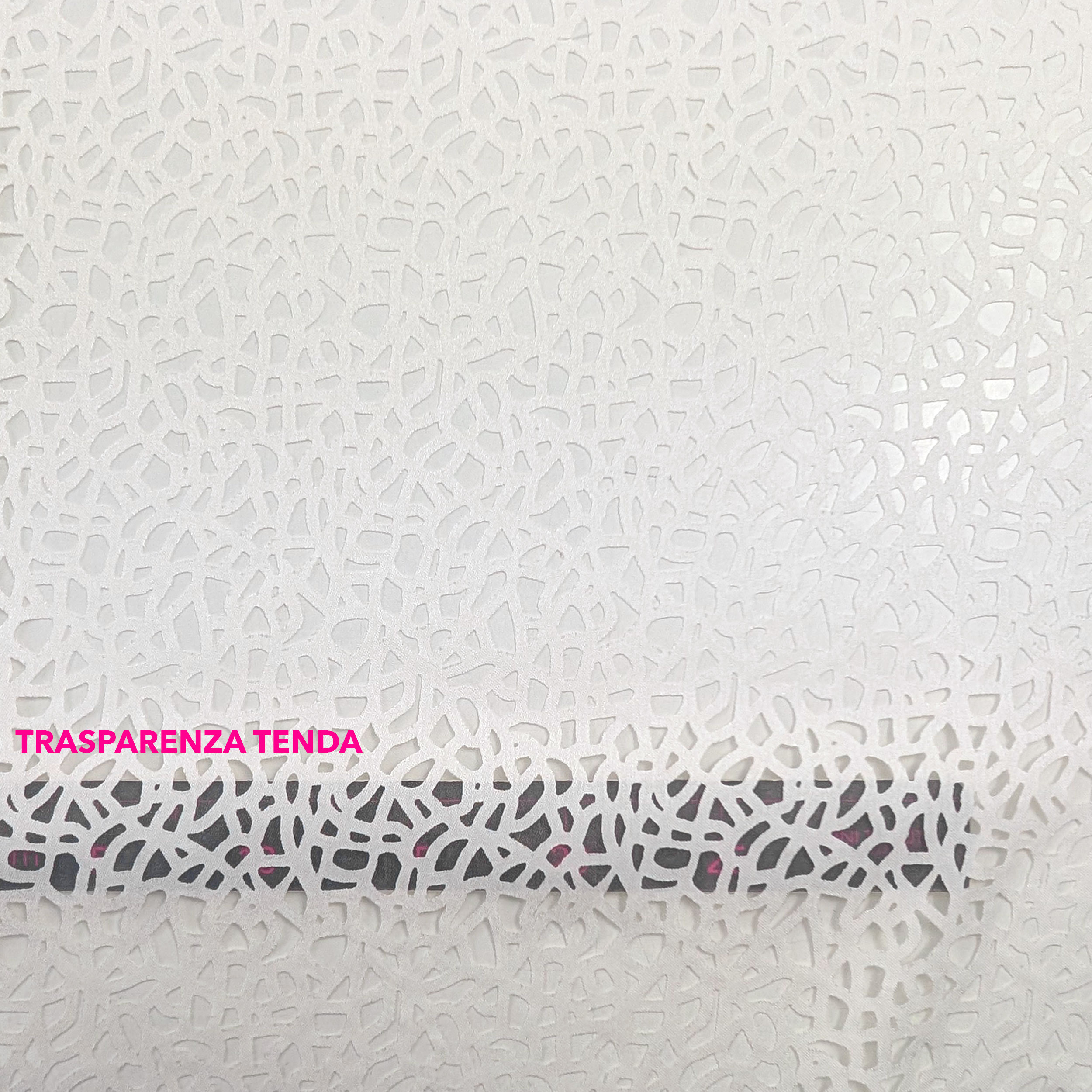 Cosmos Devorè curtain fabric Image