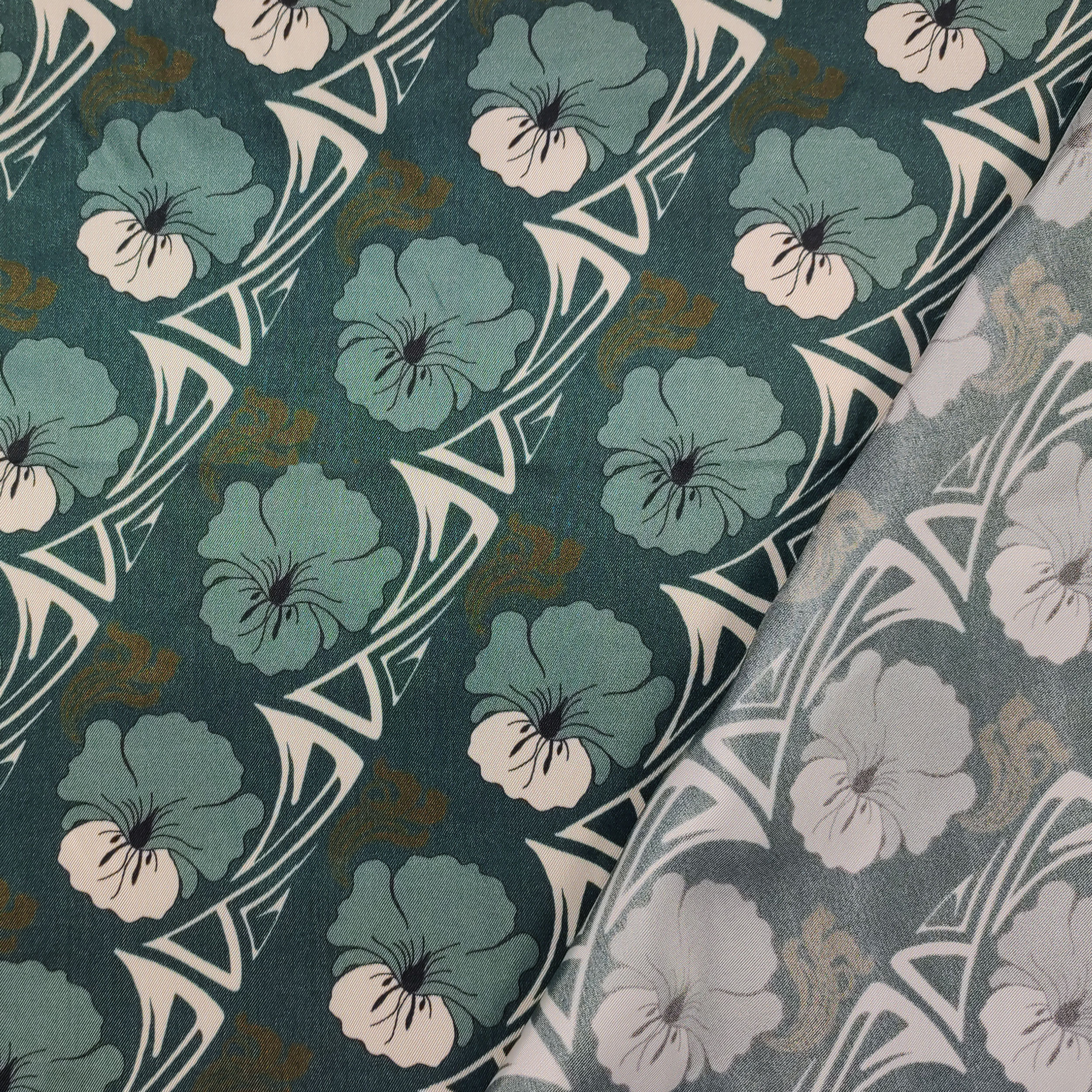 Satin Fashion Viscose Silk Flowers Ottanium