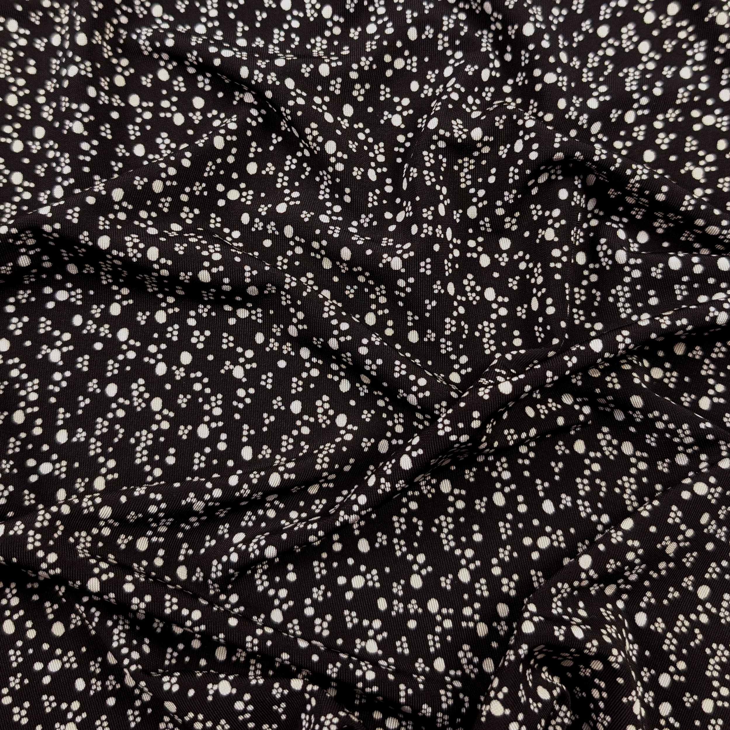 Viscose jersey Polka dot pattern mix Image