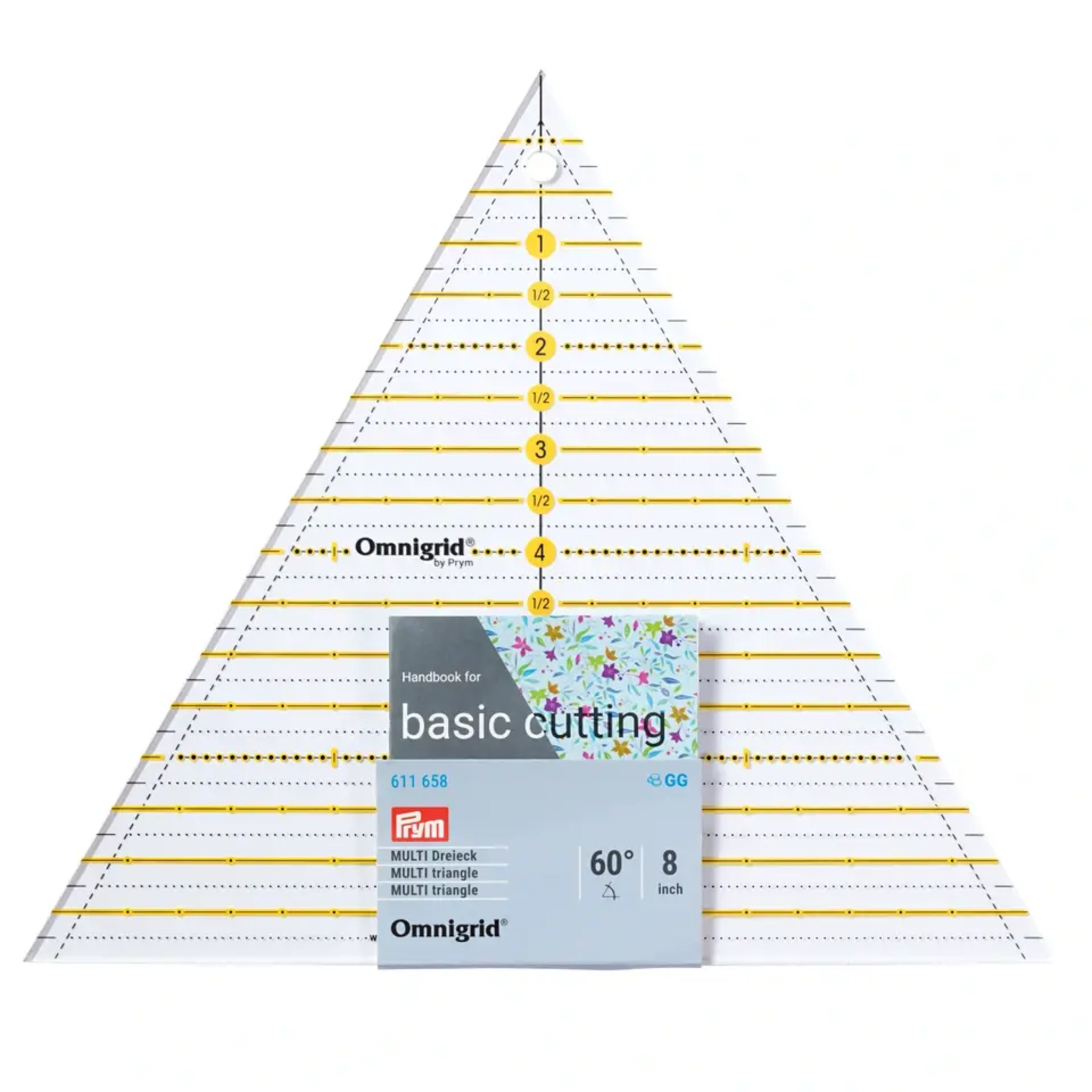 Prym Triangle 60° Patchwork 8 pouces