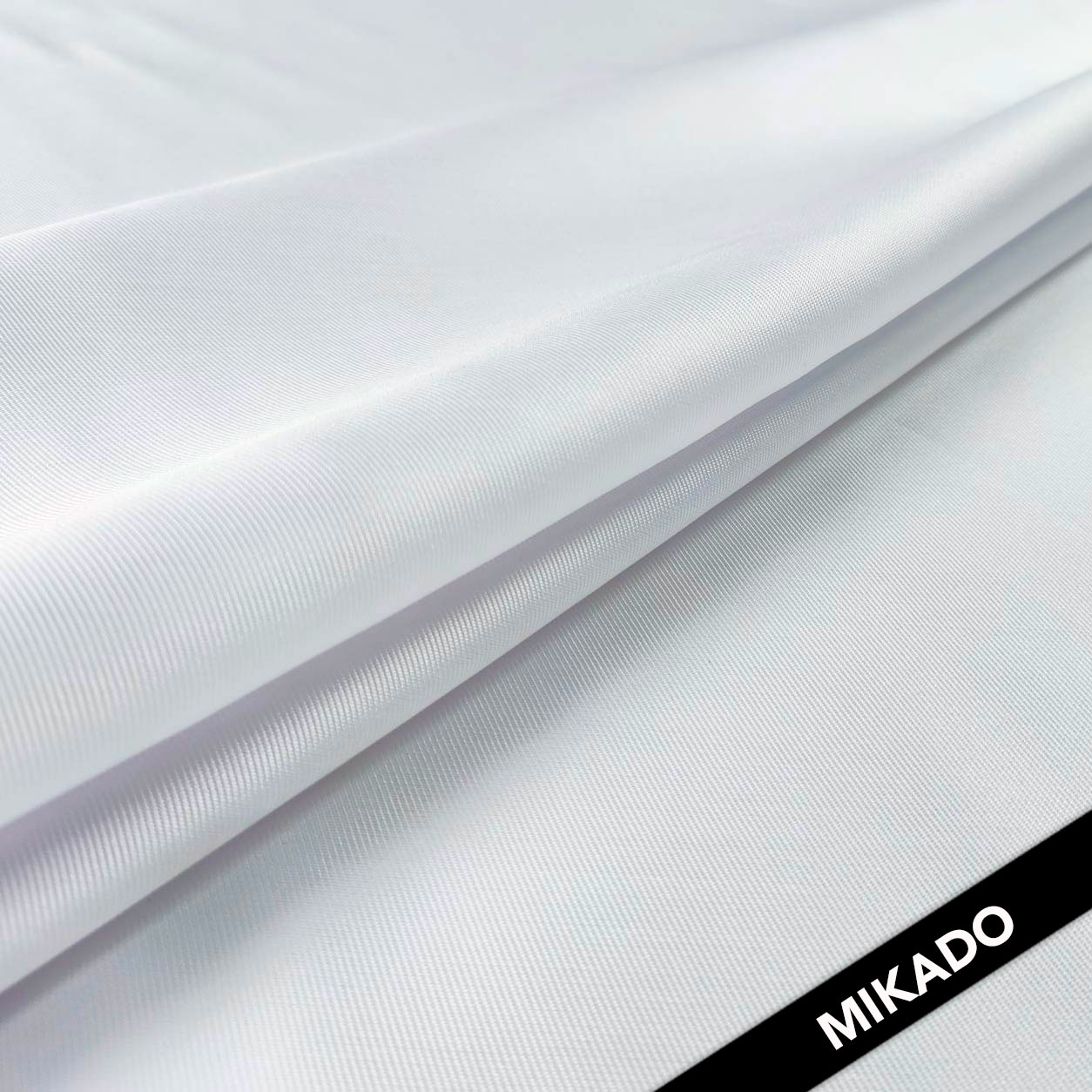 Tissu Mikado blanc optique Image