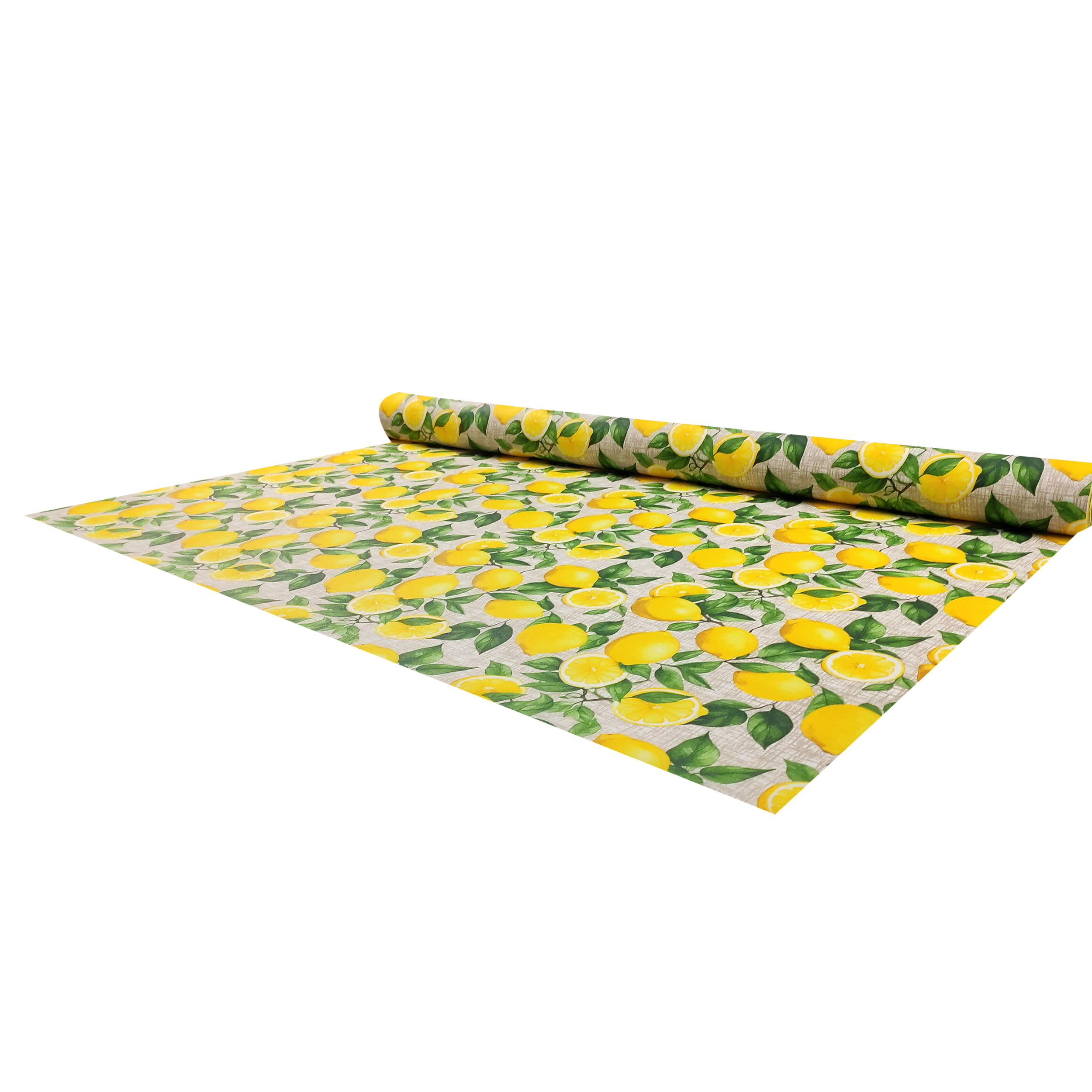 Fabric for Resin Tablecloth Lemons