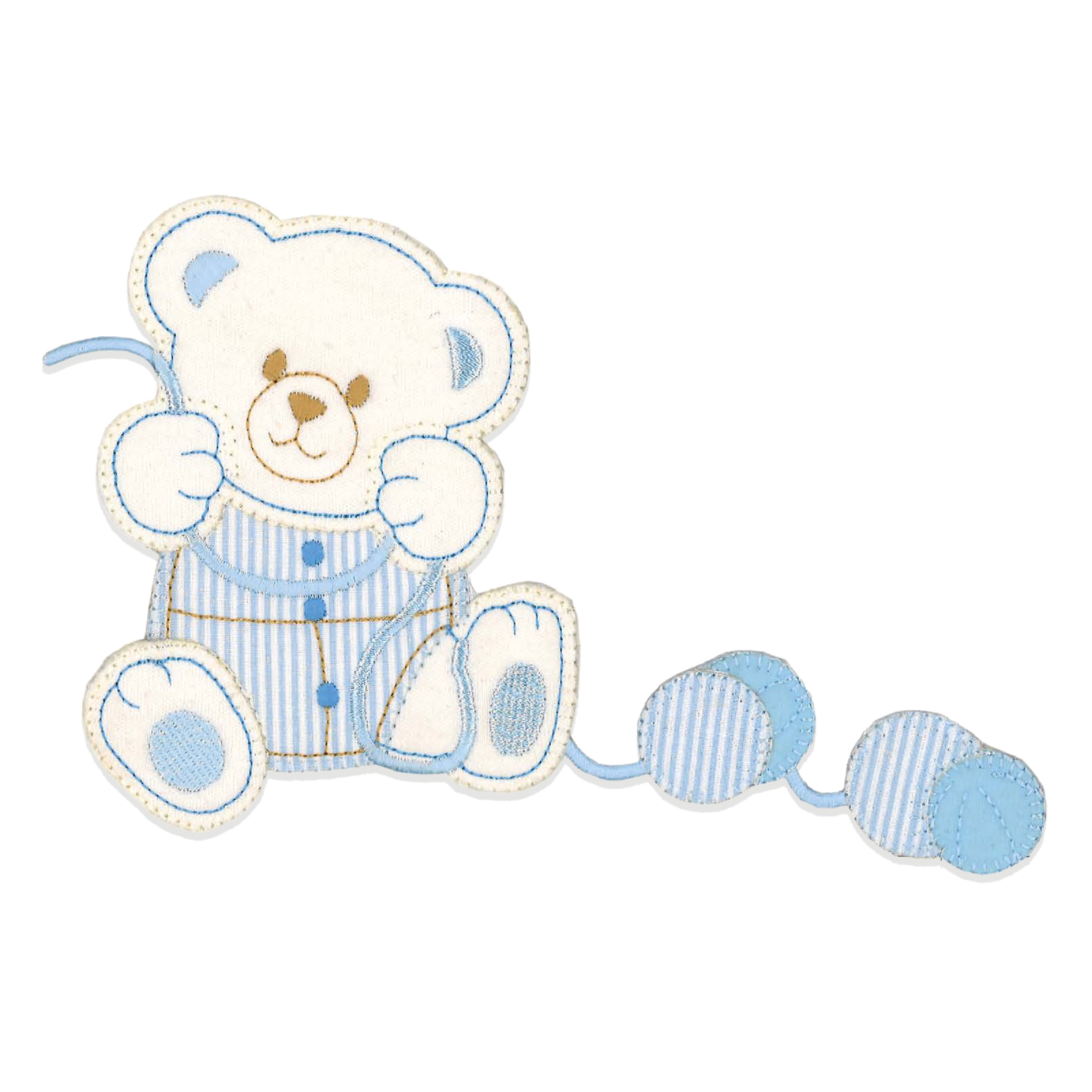 Thermoadhesive application Teddy bear with balls Image