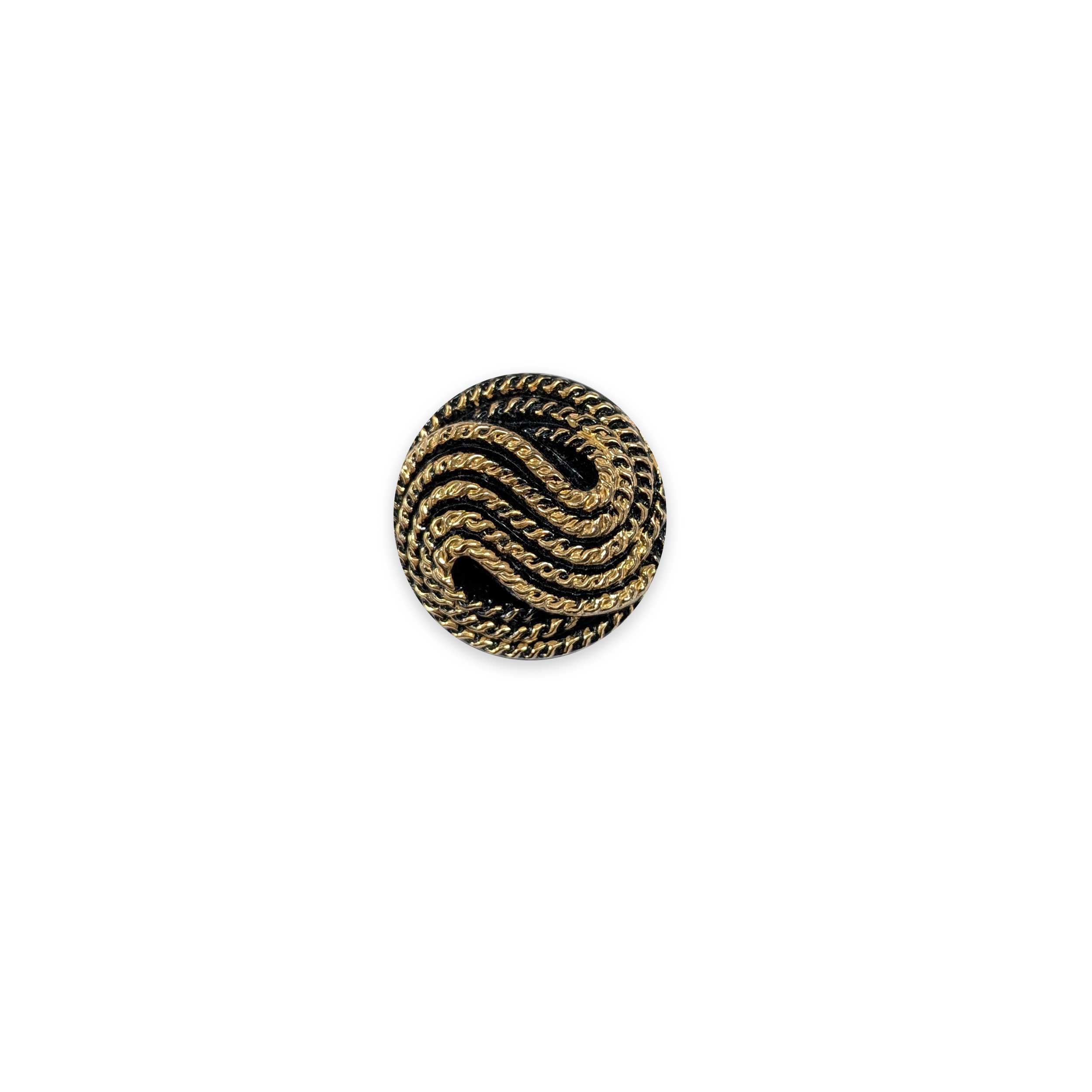 Golden Serpentine Button | Panini