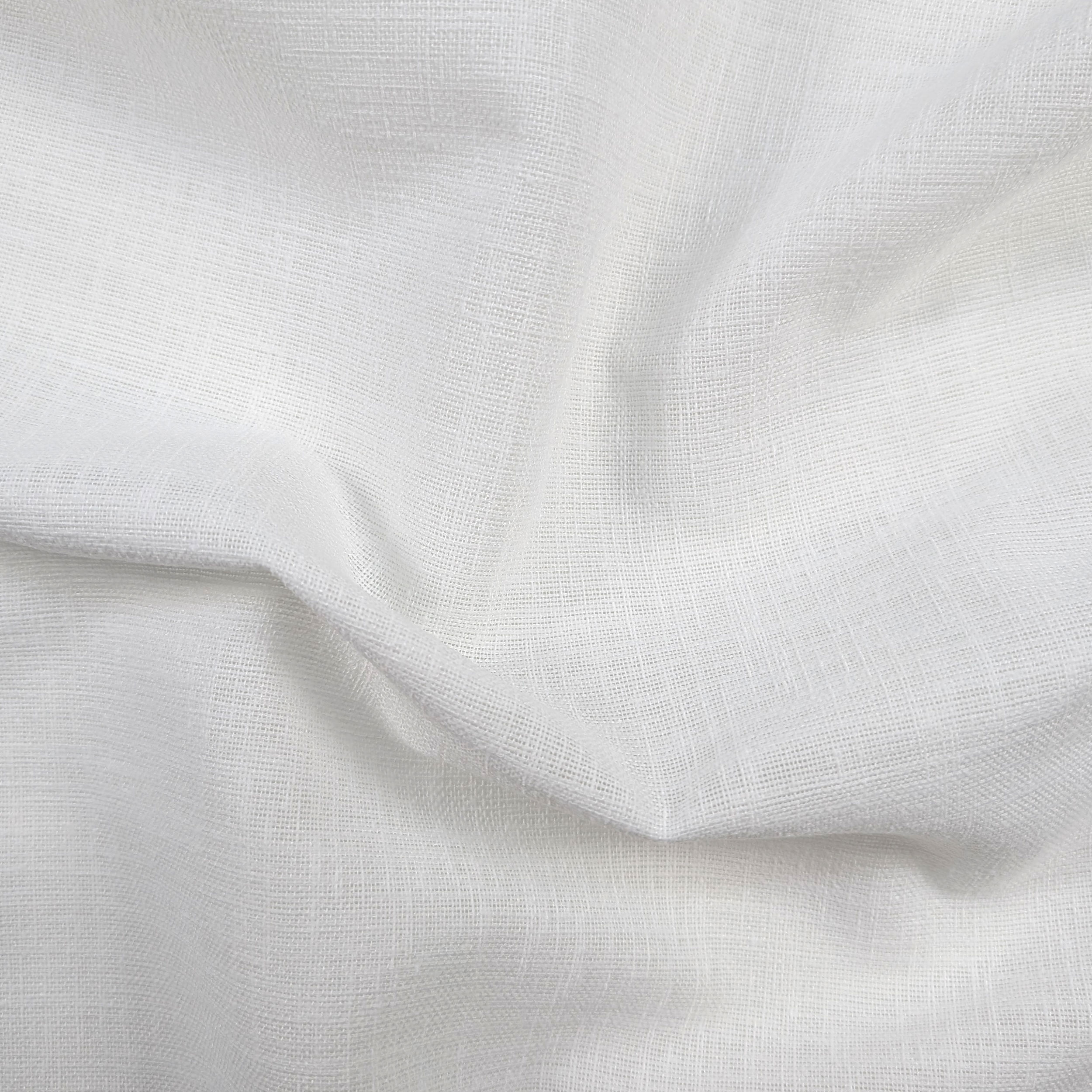 Linen Effect Curtain Fabric Image