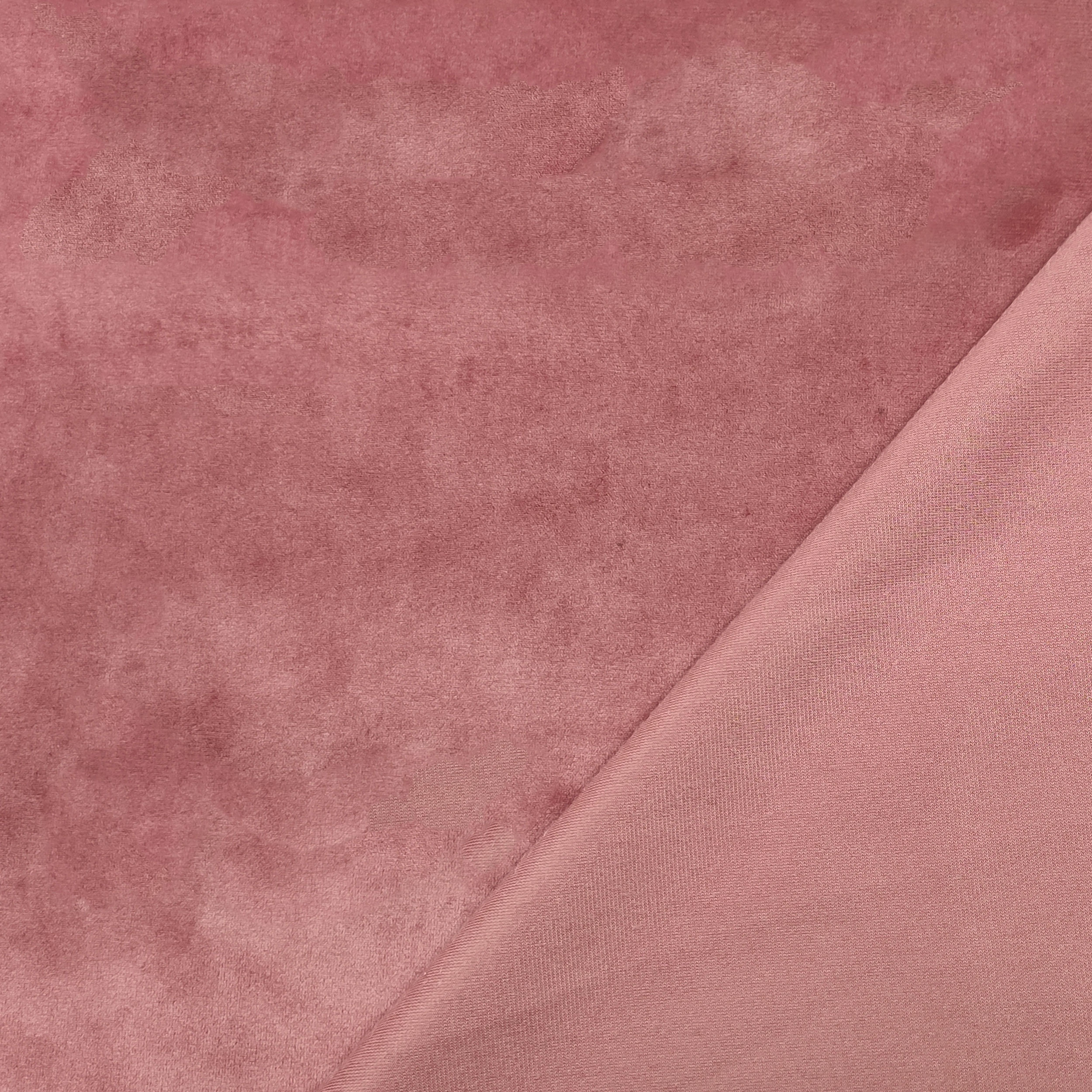 Dressmaking Cotton Velvet - Pink 