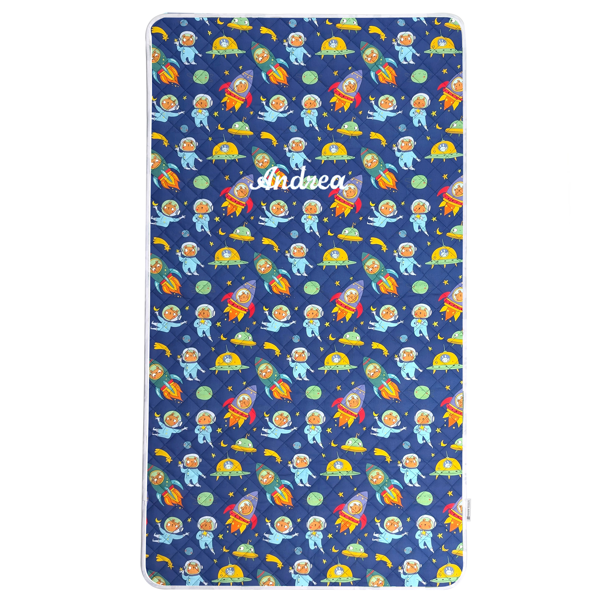 Astronaut Bears Blanket Image