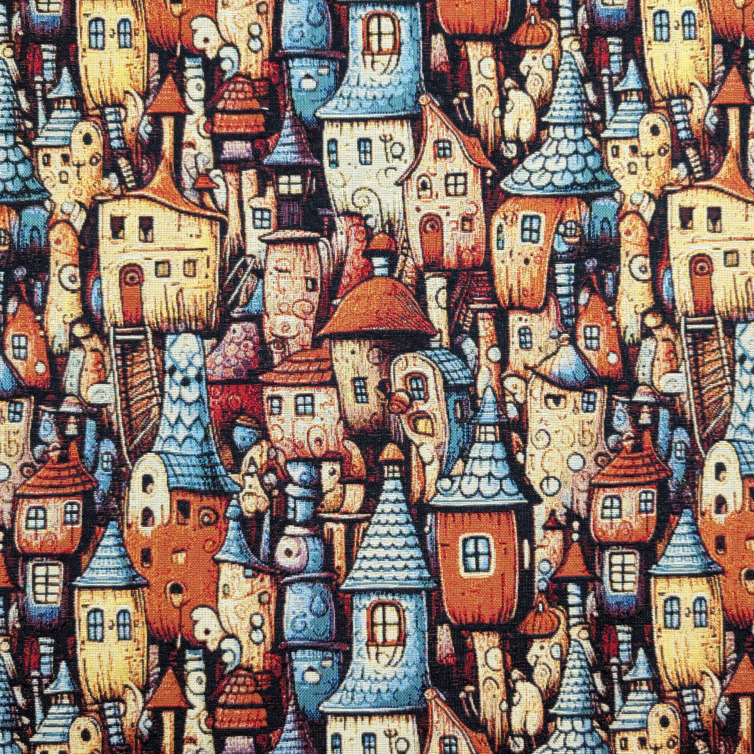 City of Fantasy Gobelin Fabric Image