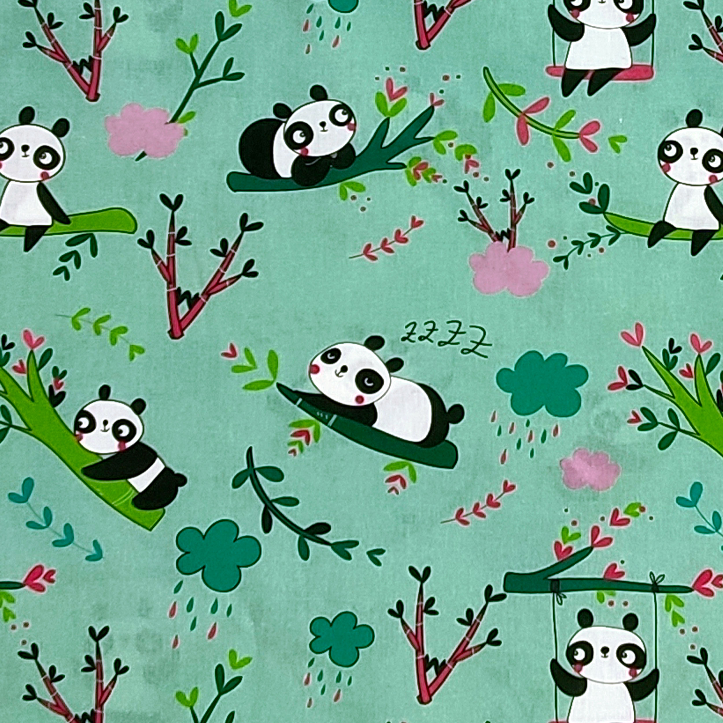 Cute Pandas Summer Baby Sleeping Bag Image