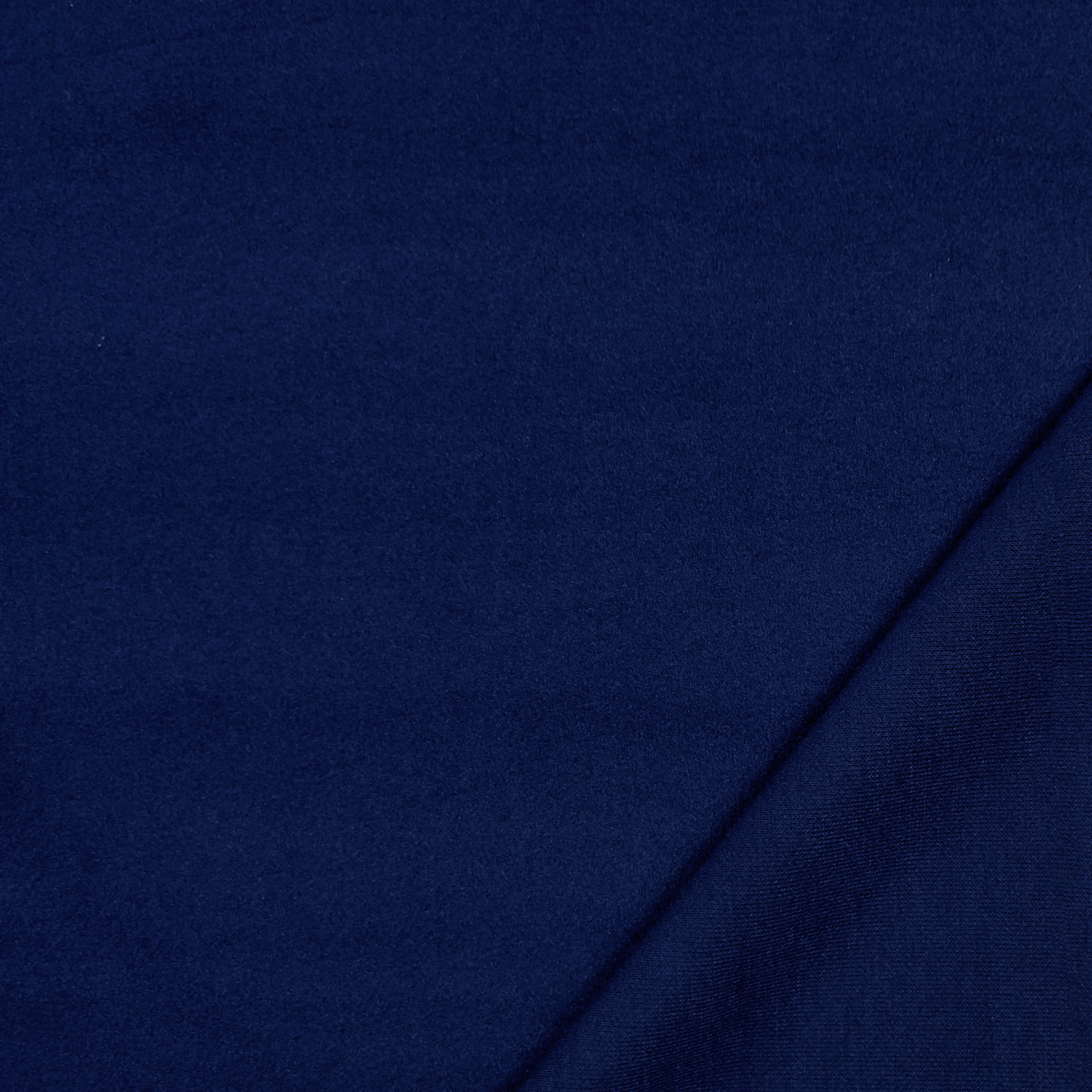 Hiver Manteau Stretch Bleu Plain