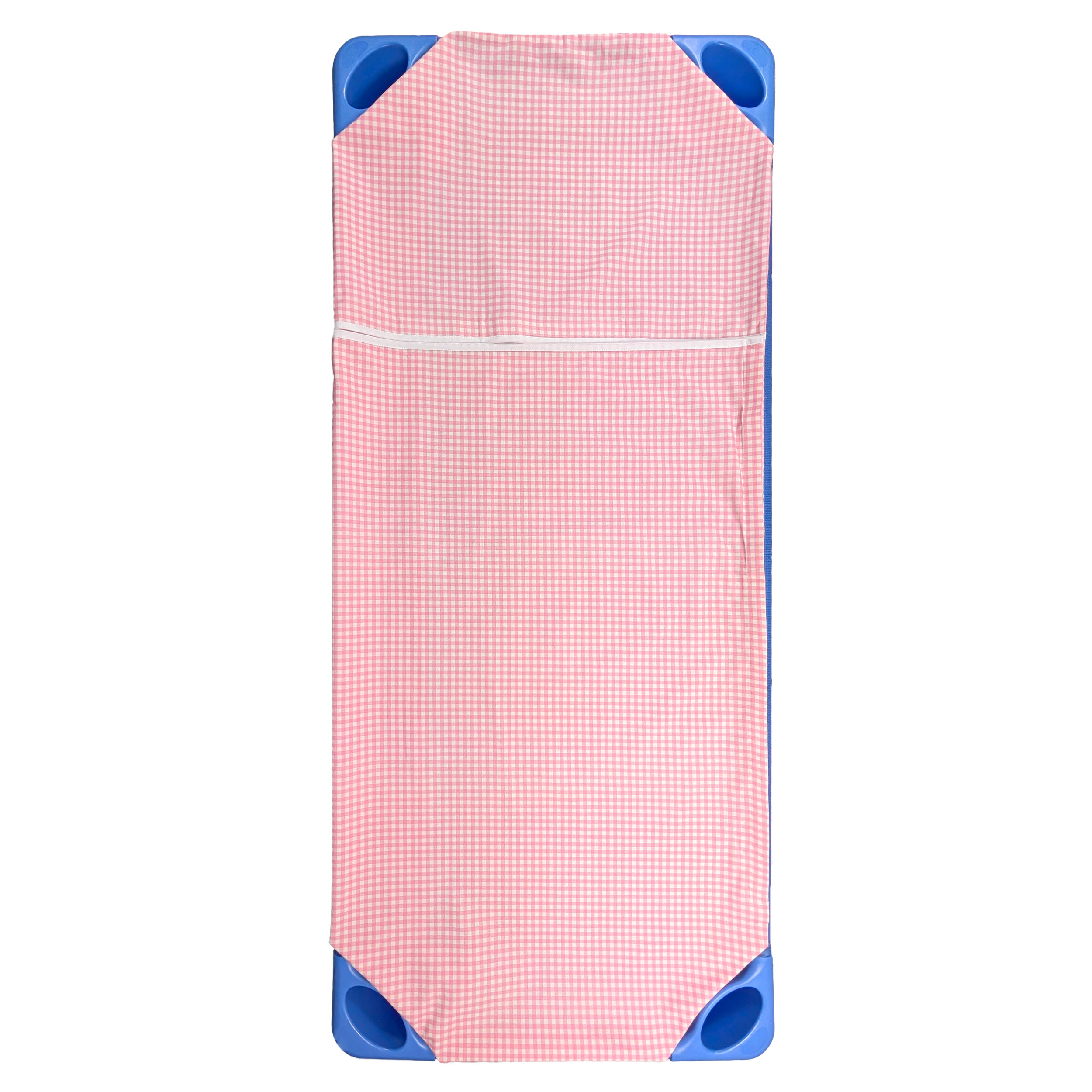 Saco de Dormir de Verano en Forma de Cuadrados Brandy Rosa Image