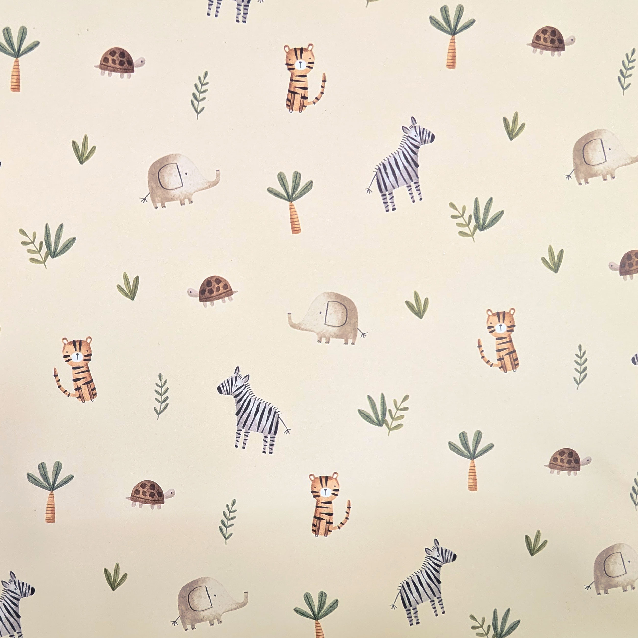 Mackintosh Elephants Tigers and Zebras Image