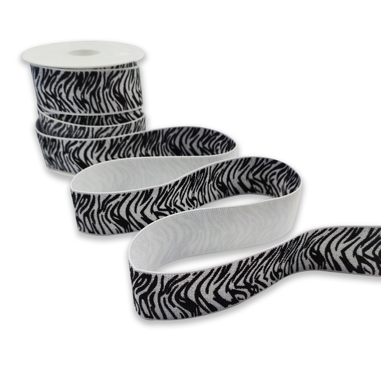 elastico-zebrato-lurex-argento