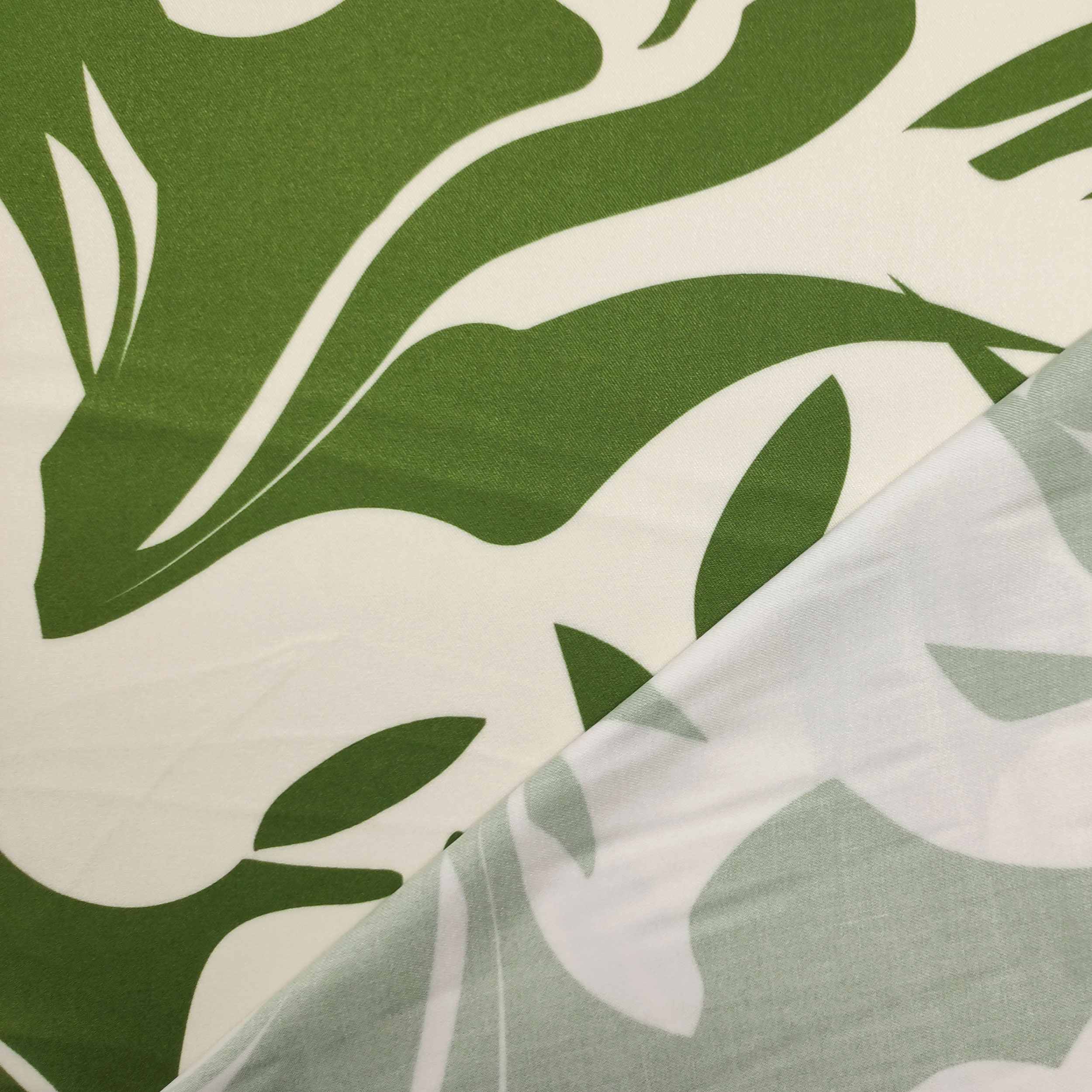 Viscose Abstract Fantasy Green Background
