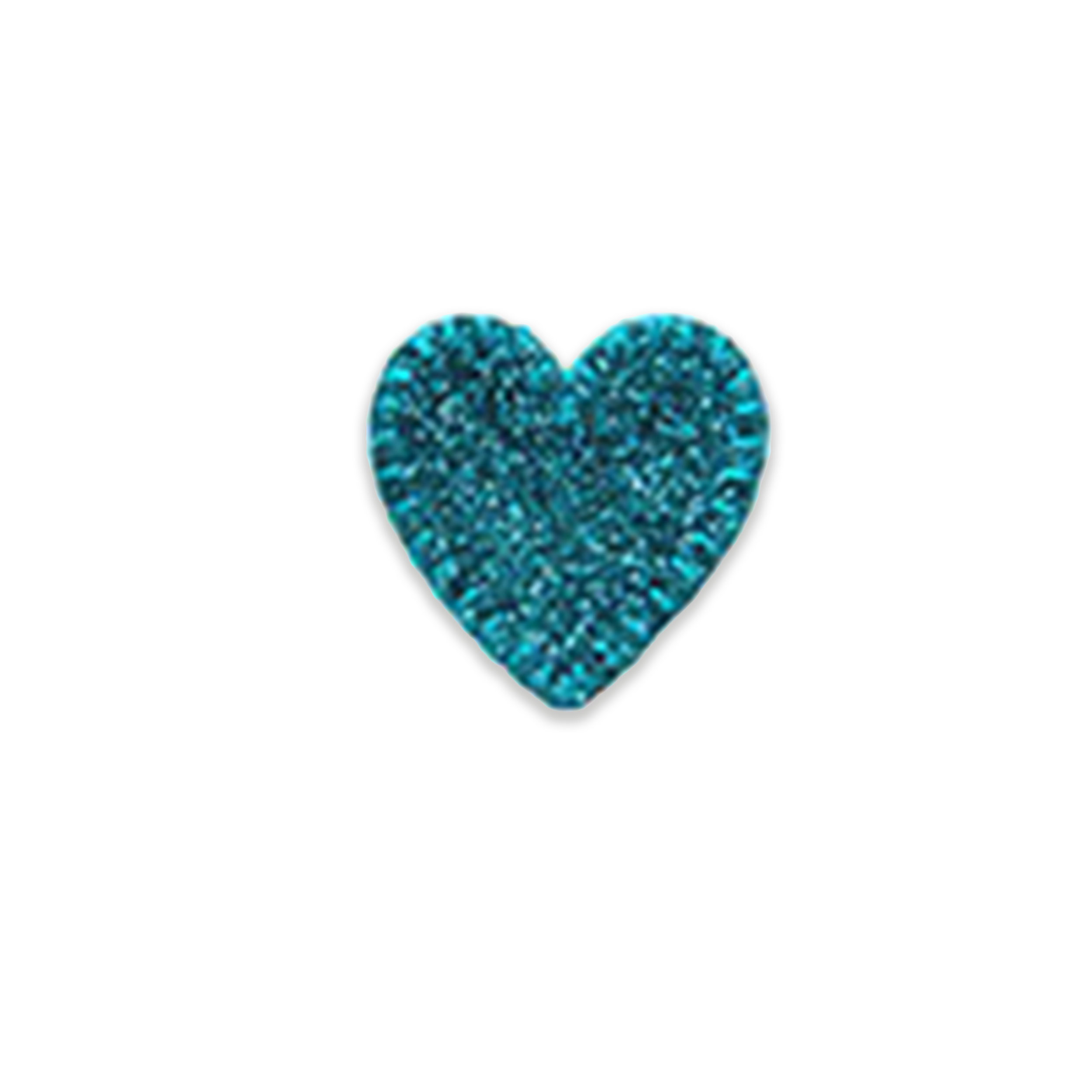 Thermoadhesive application Glitter Heart Image
