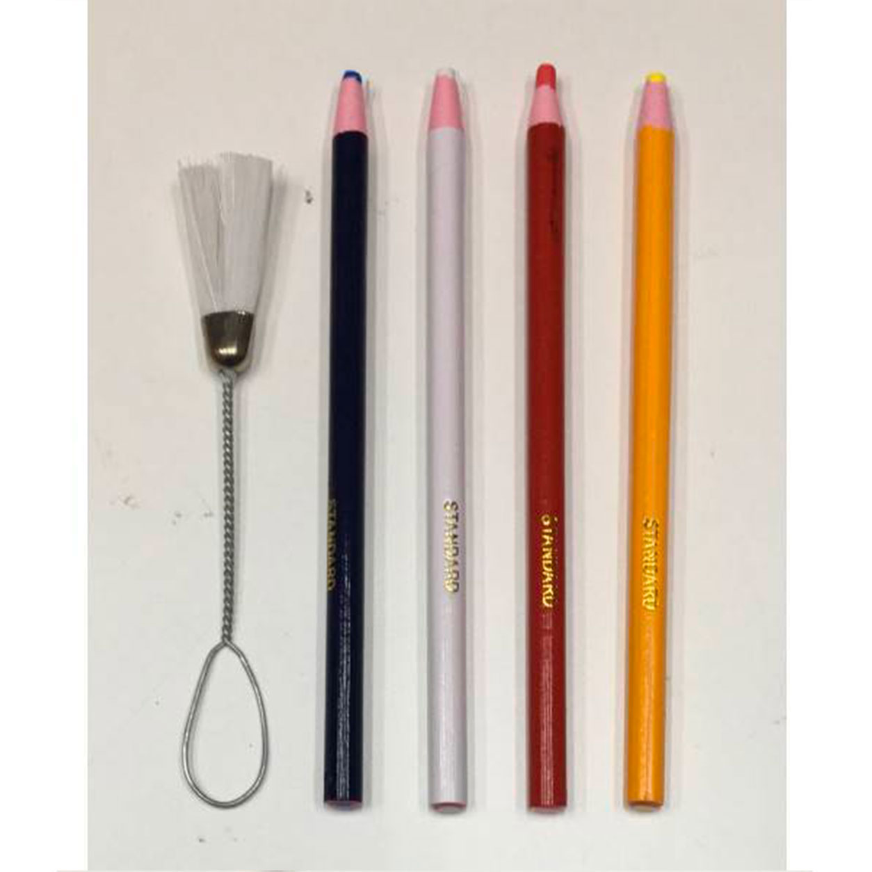  Crayon de craie avec pinceau