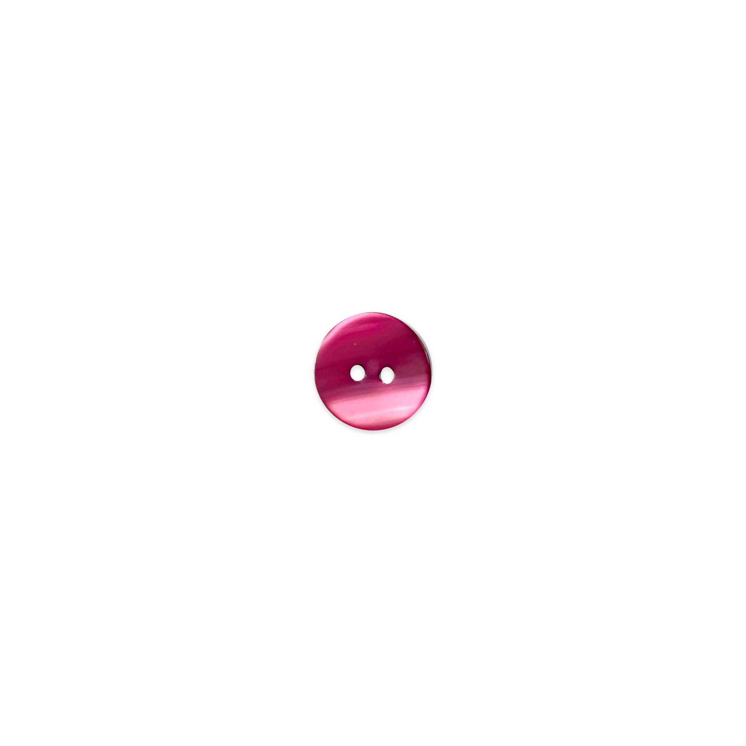 Mother-of-pearl button 2 holes Magenta Lin 24 Image