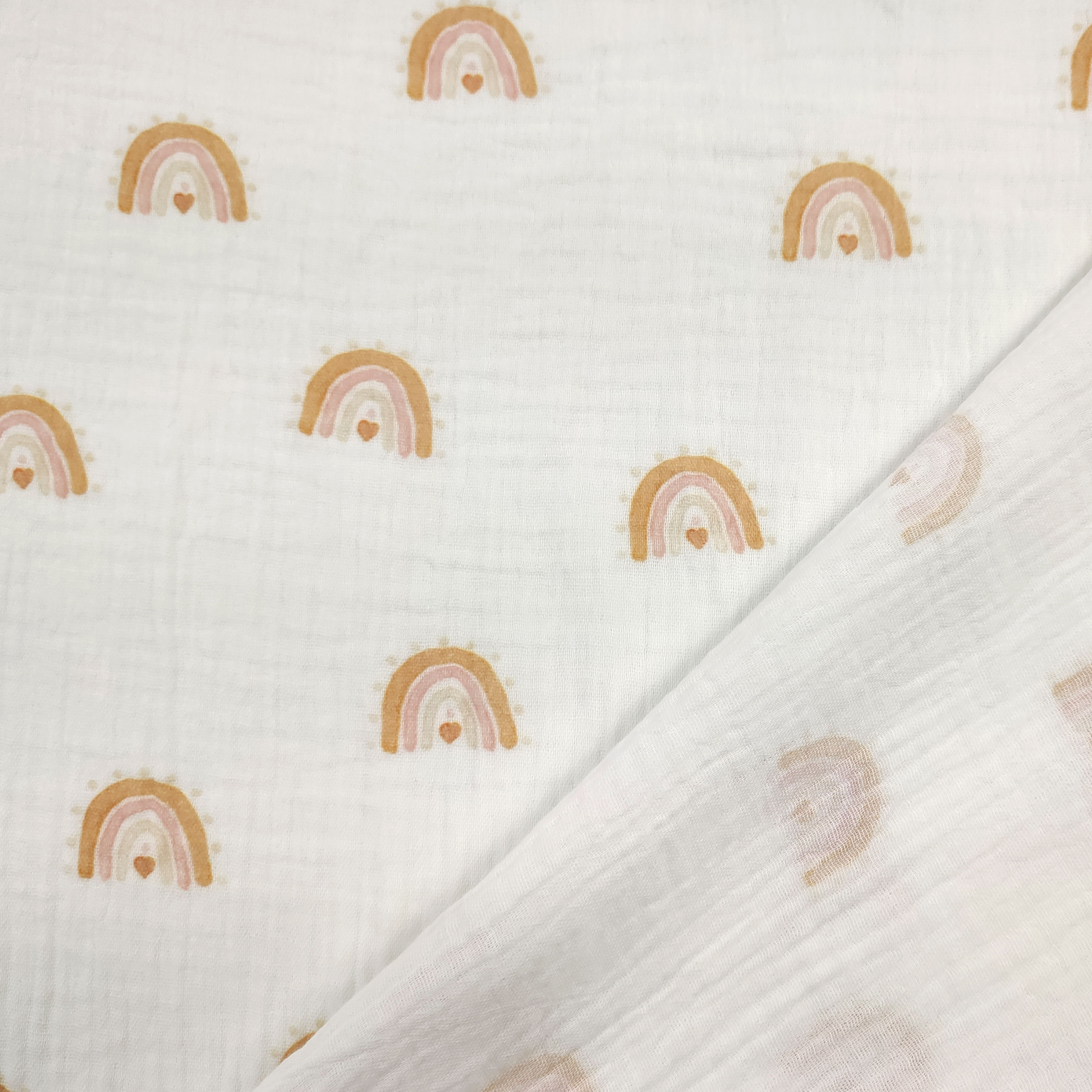 Rainbow Cotton Muslin