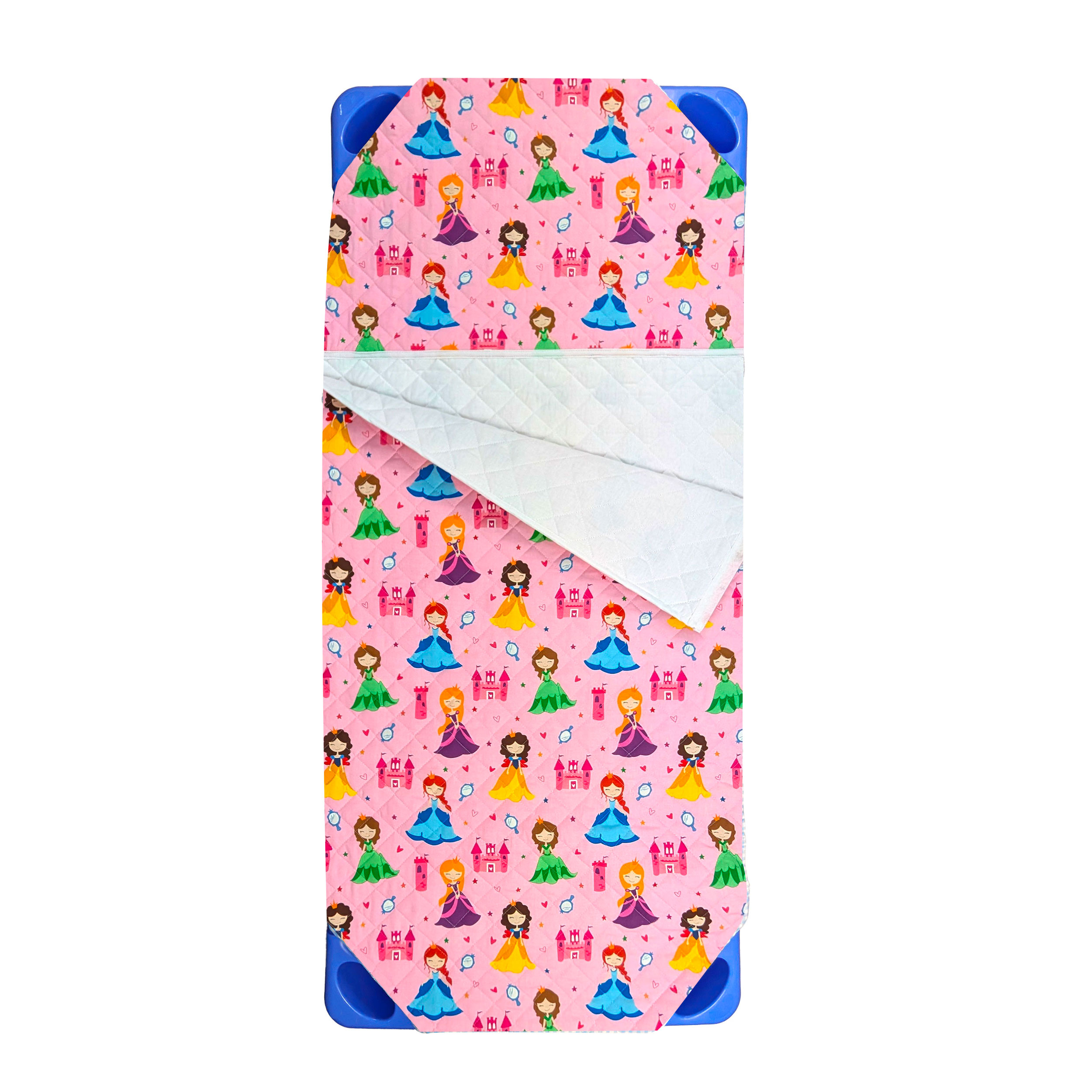 Shaped Sleeping Bag for Brandy Princesses Pink Background Image
