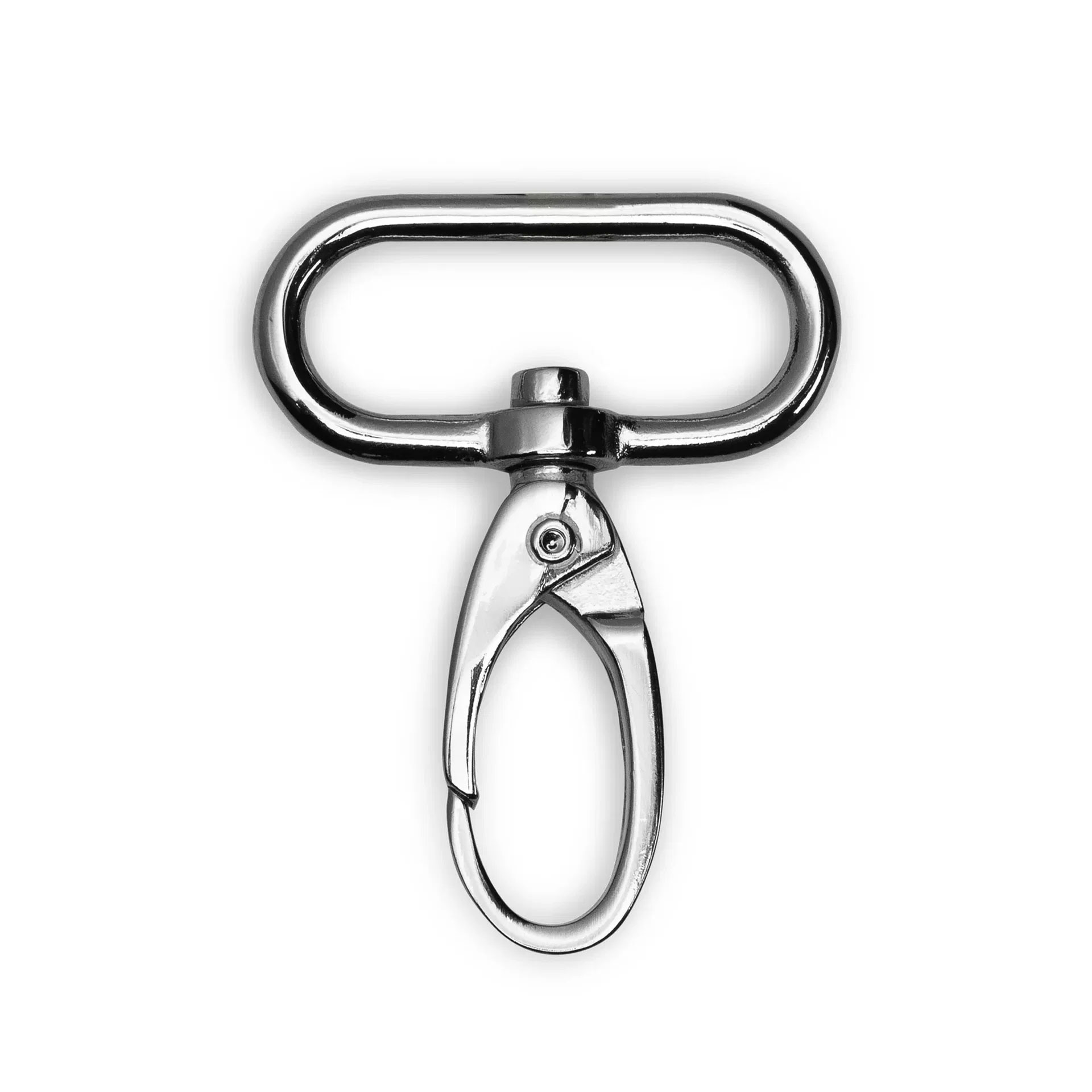 Hook with snap hook Silver Prym 30x45 mm Image
