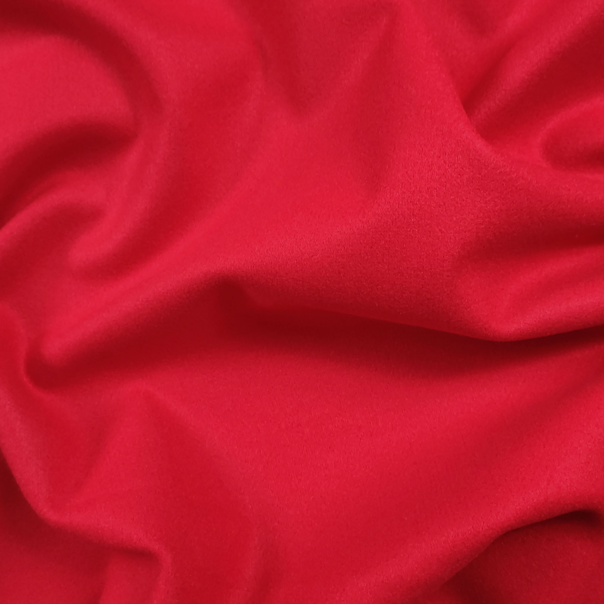 Manteau d'hiver en laine mélangée rouge Image
