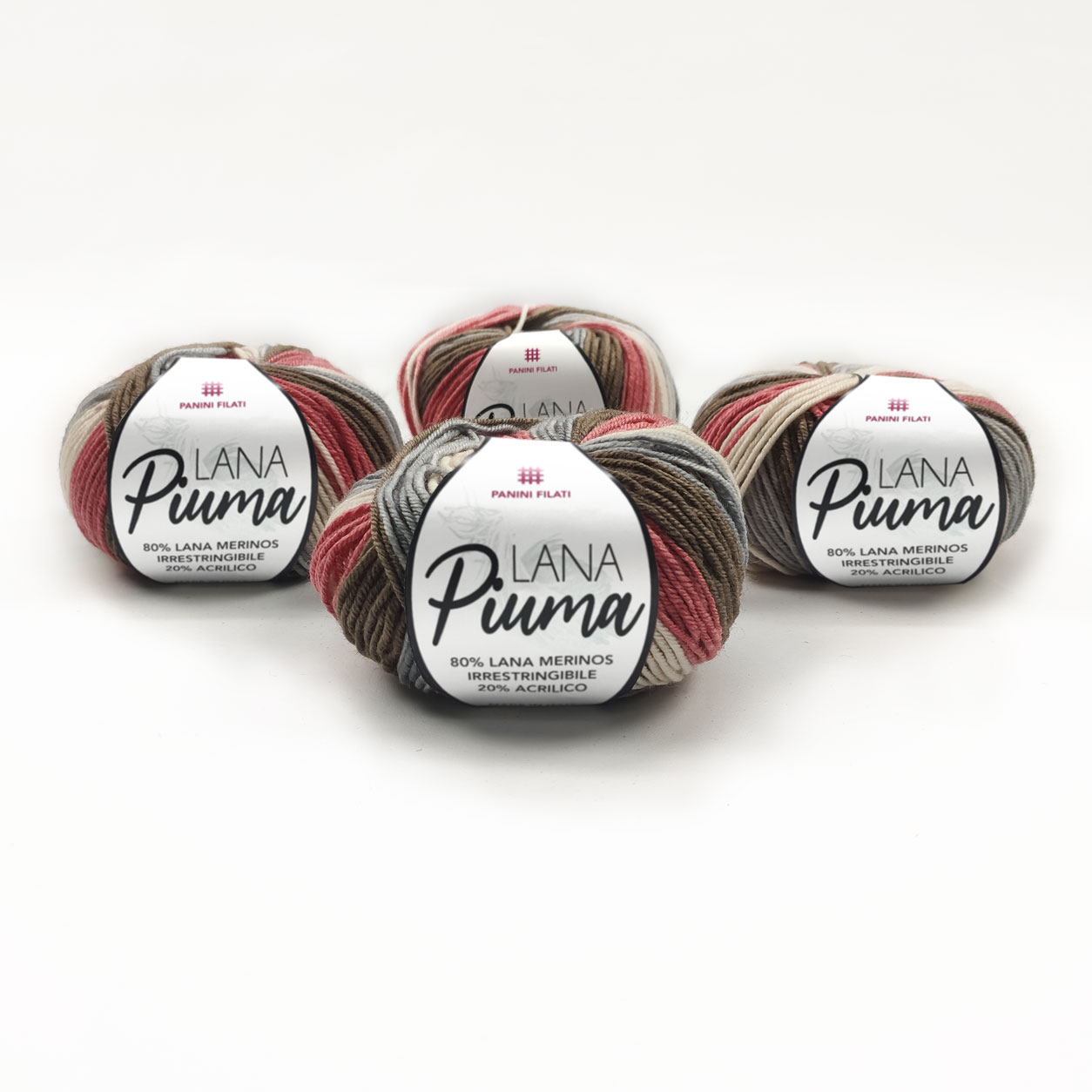 lana-piuma-rosso-e-marrone-gomitoli