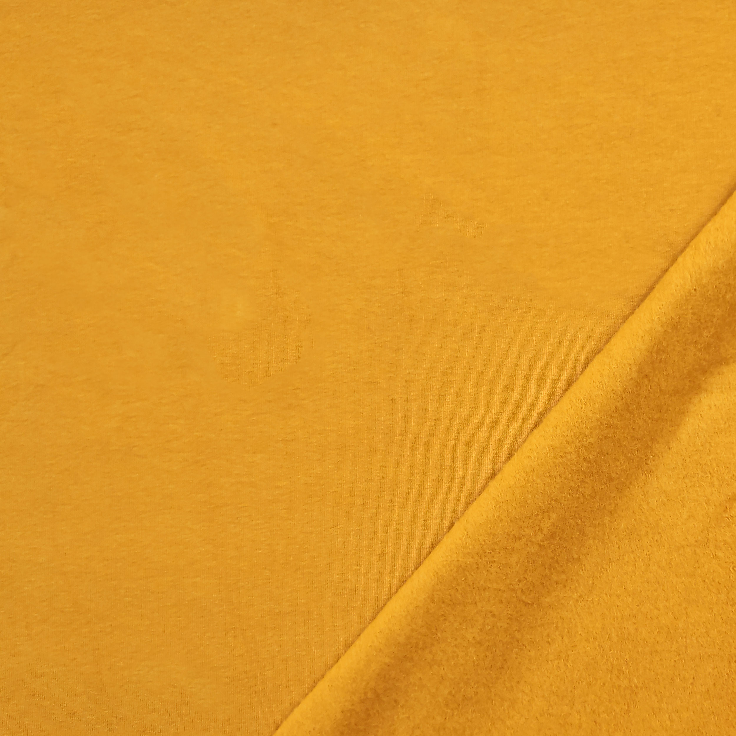Mustard Plain Winter Sweatshirt Image