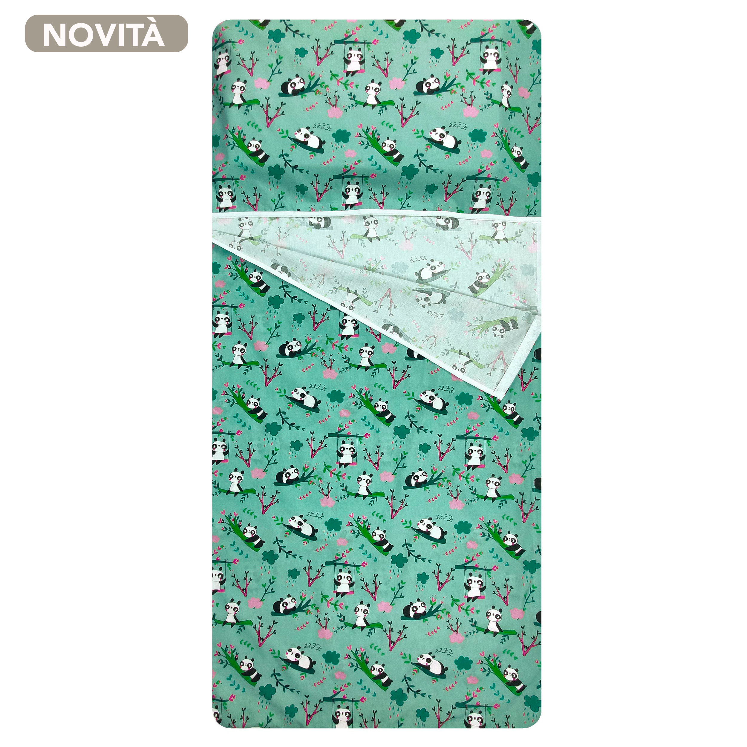 Cute Pandas Summer Baby Sleeping Bag Image