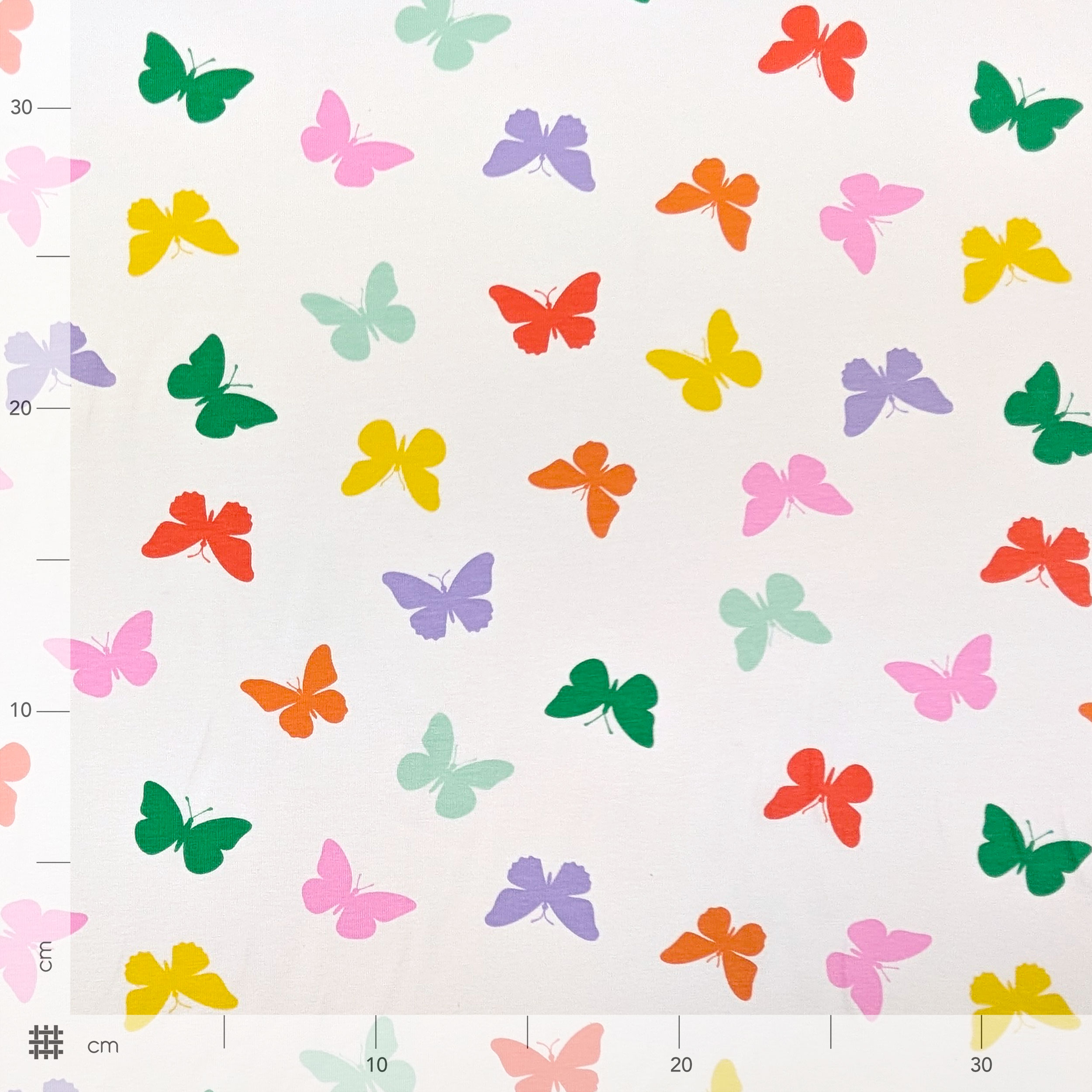 Colourful Butterfly Cotton Jersey Image