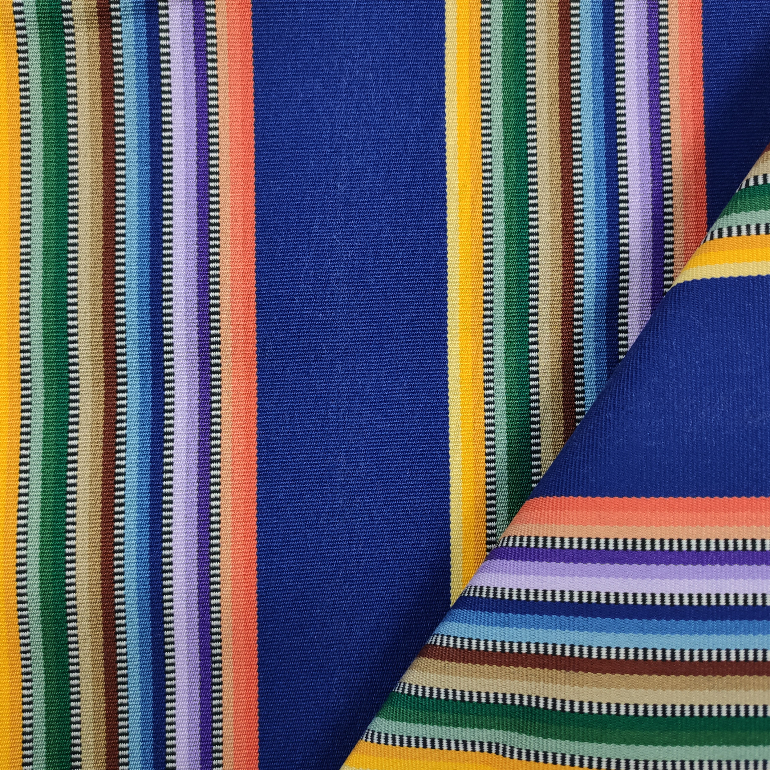 Deckchair Striped Canvas Image