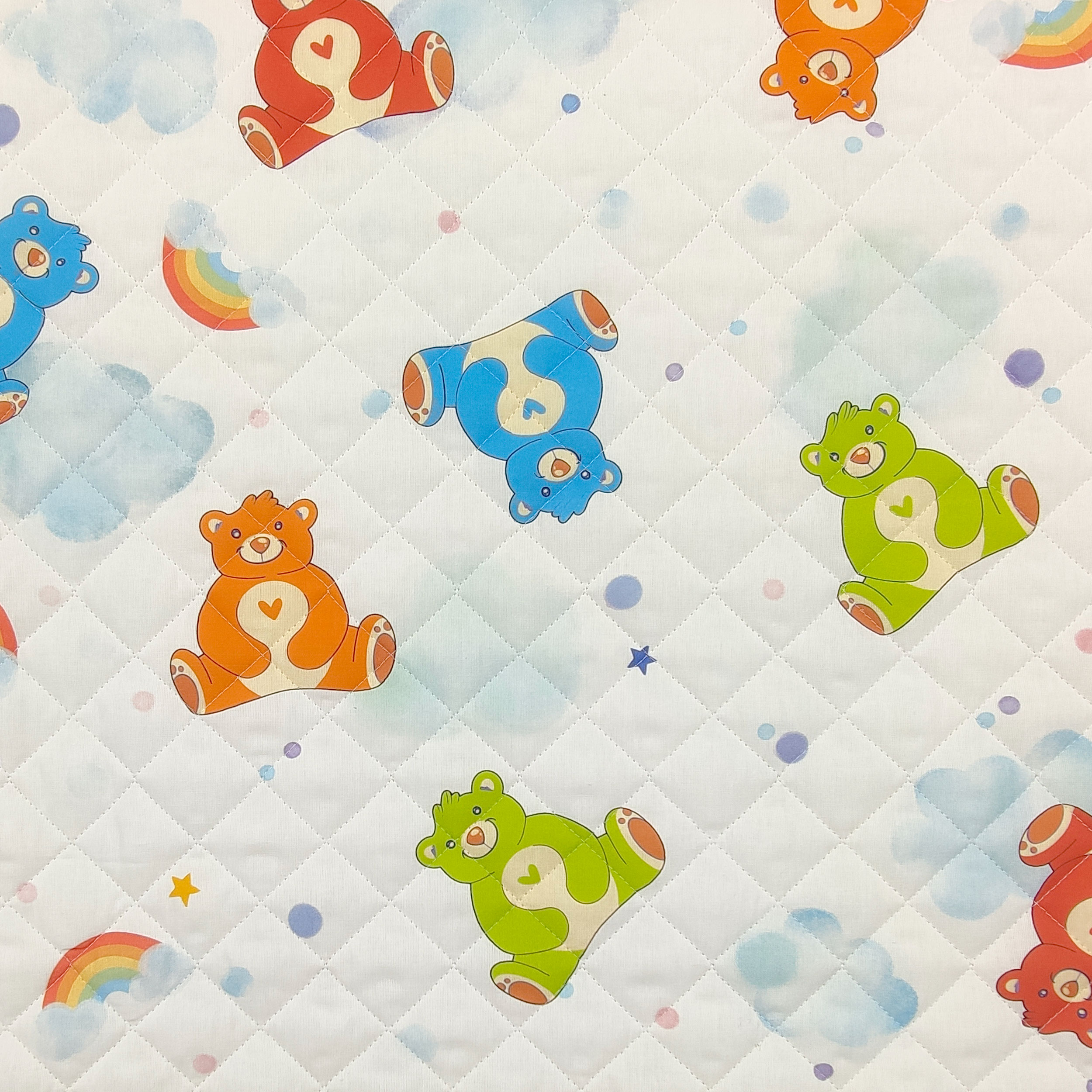 Sac de couchage Teddy Nuages et arcs-en-ciel