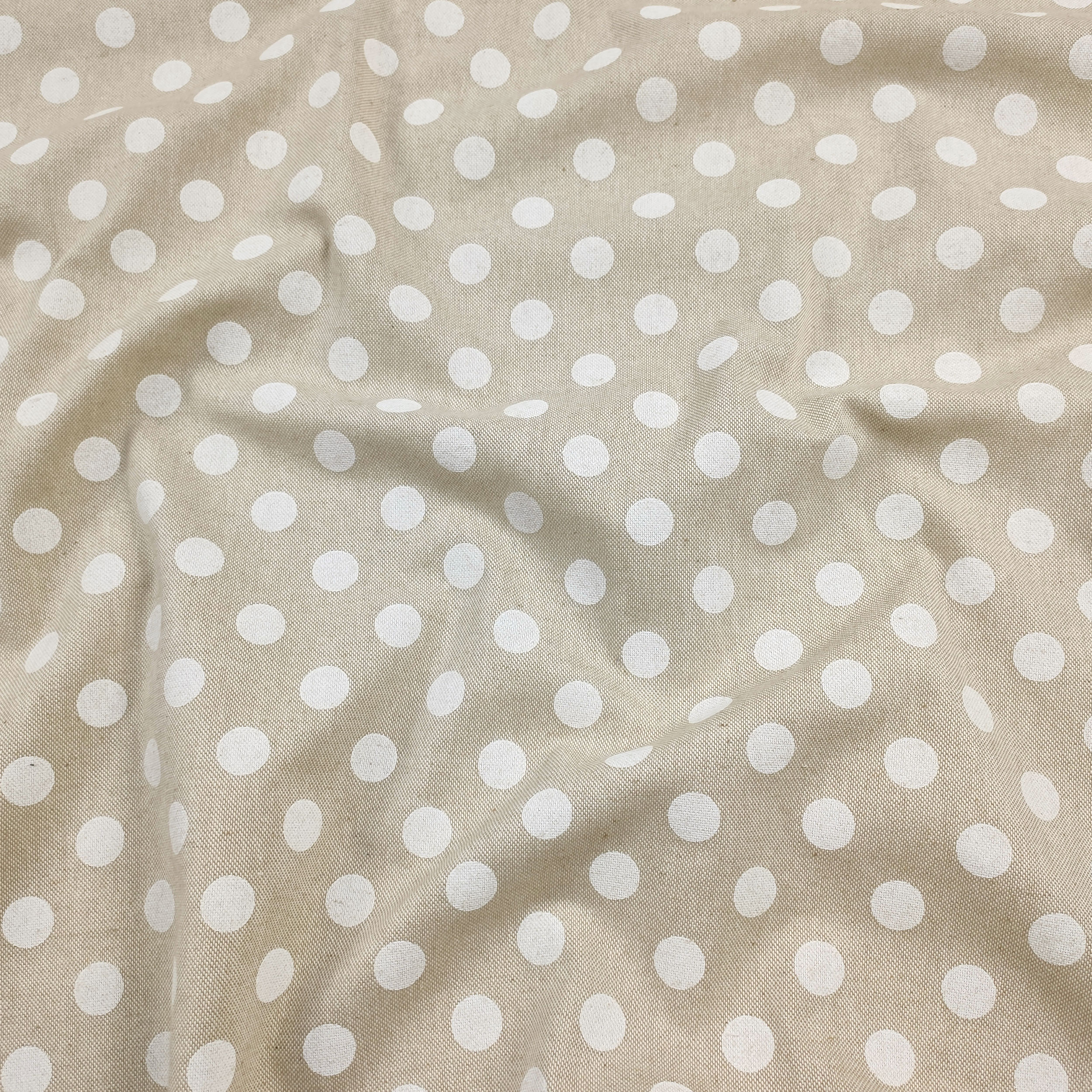 Panama Large White Polka Dots