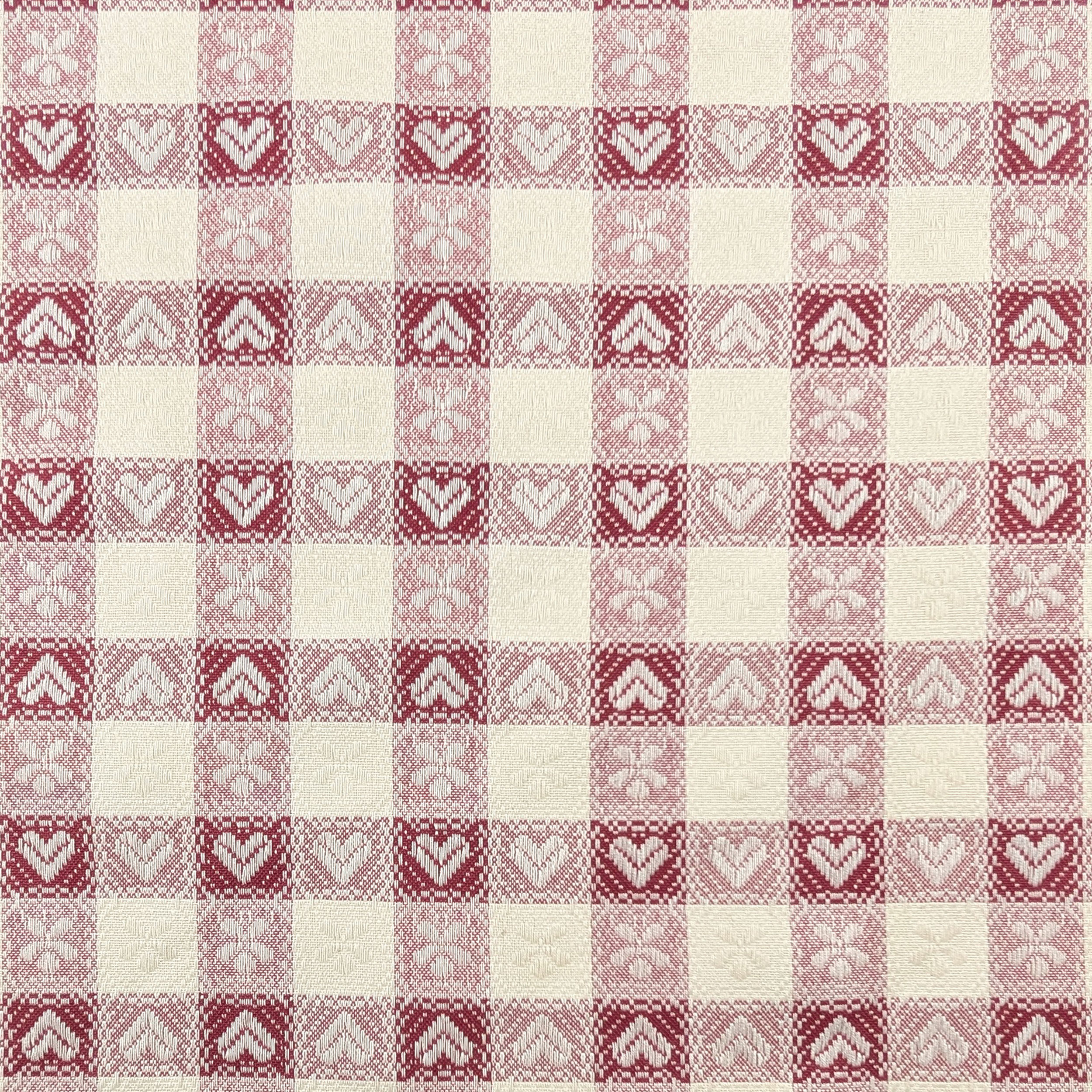 Tissu de nappe tyrolienne teintée au fil Image