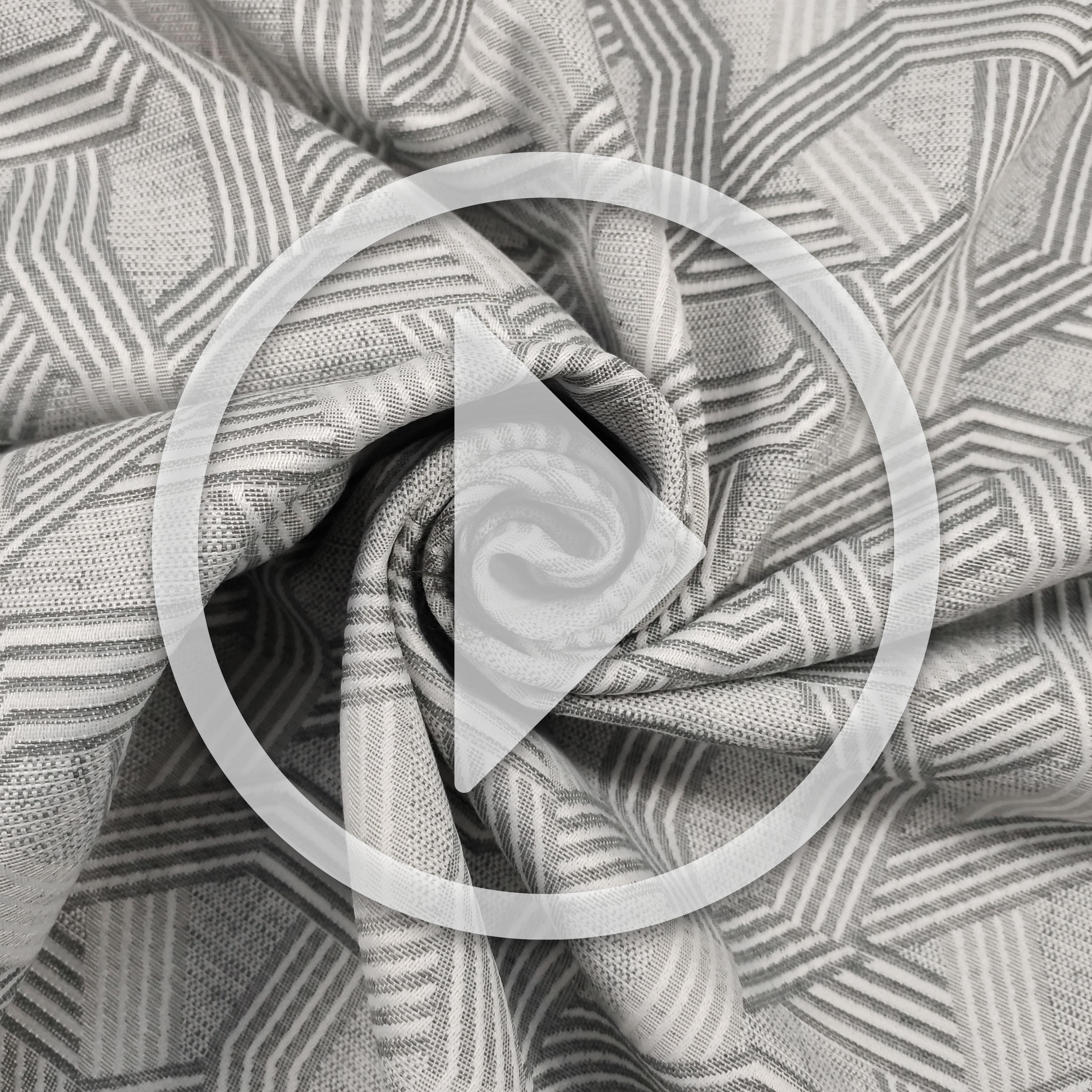 Tela Jacquard Geometry Toni Gris Image
