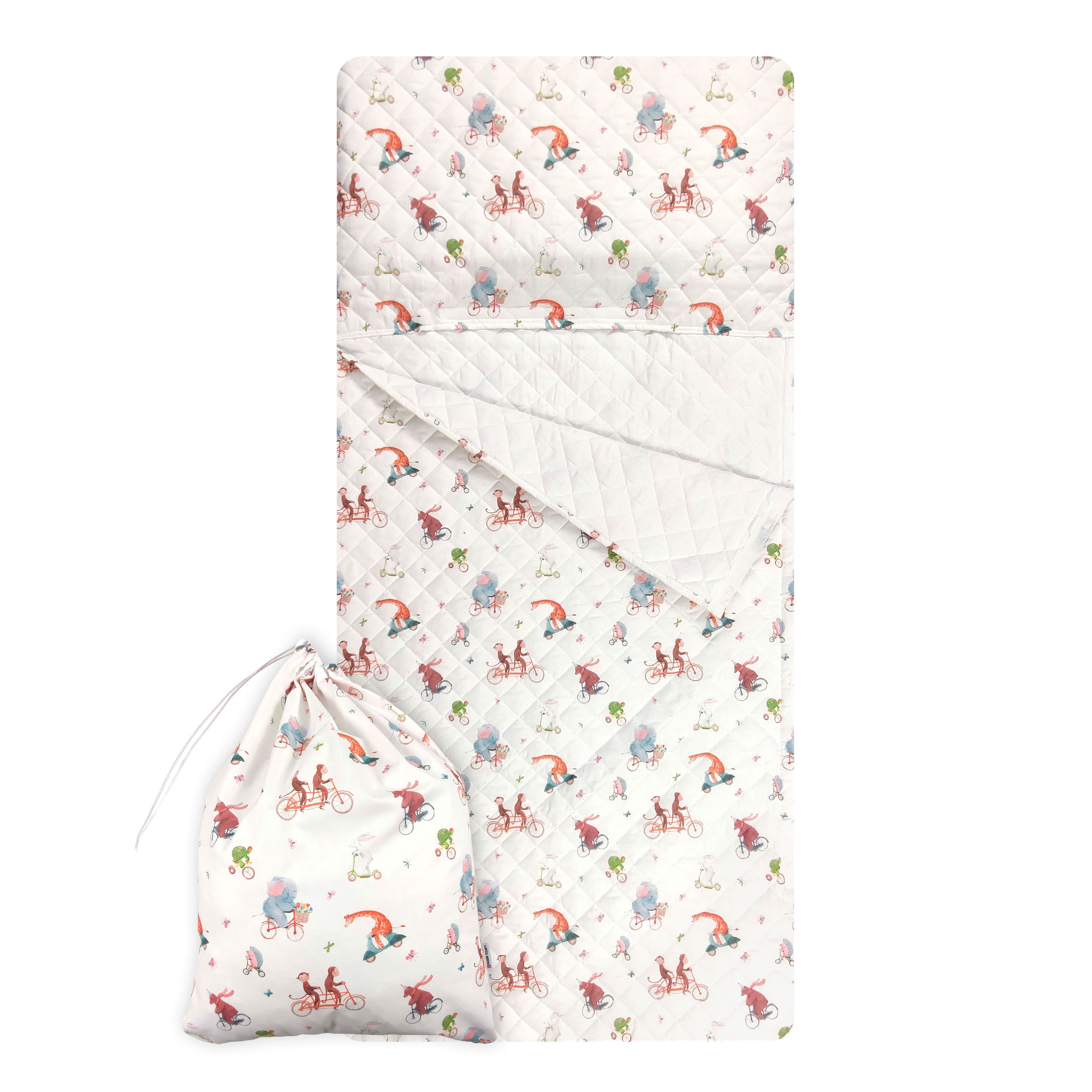 Sleeping Bag Bicycle Animals