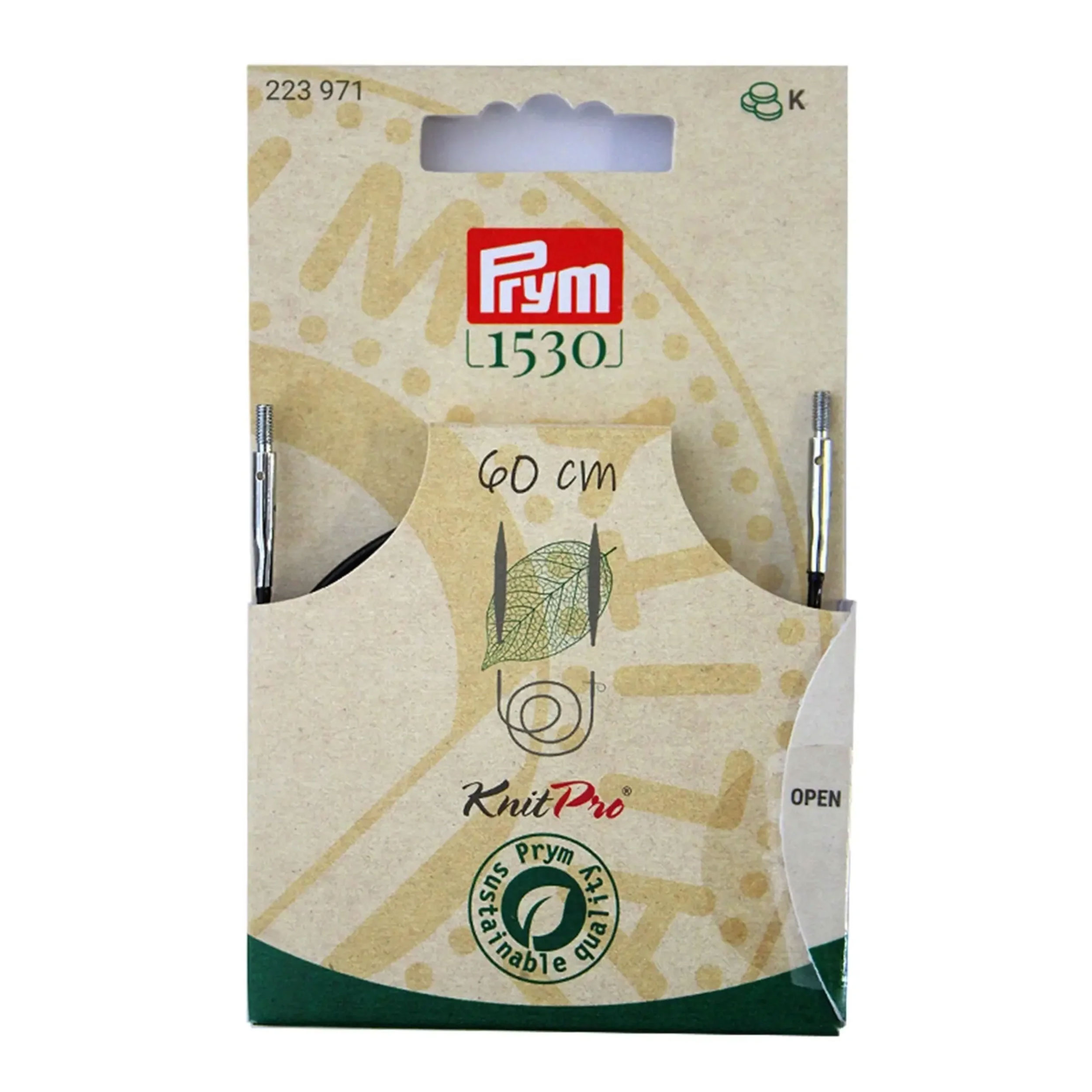 Hilo intercambiable para Agujas Prym Natural 60 cm