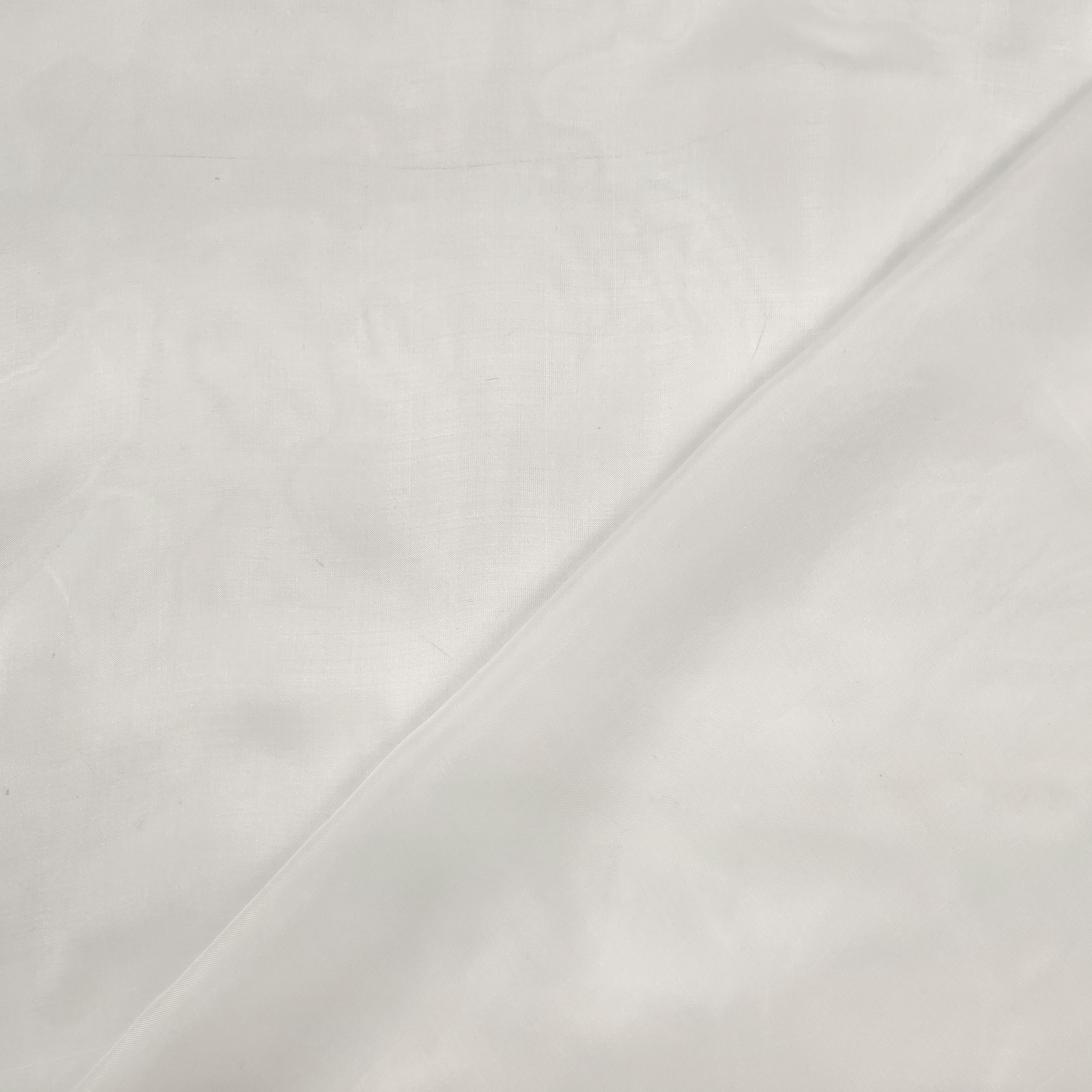 Chiffon de soie pure Ivoire