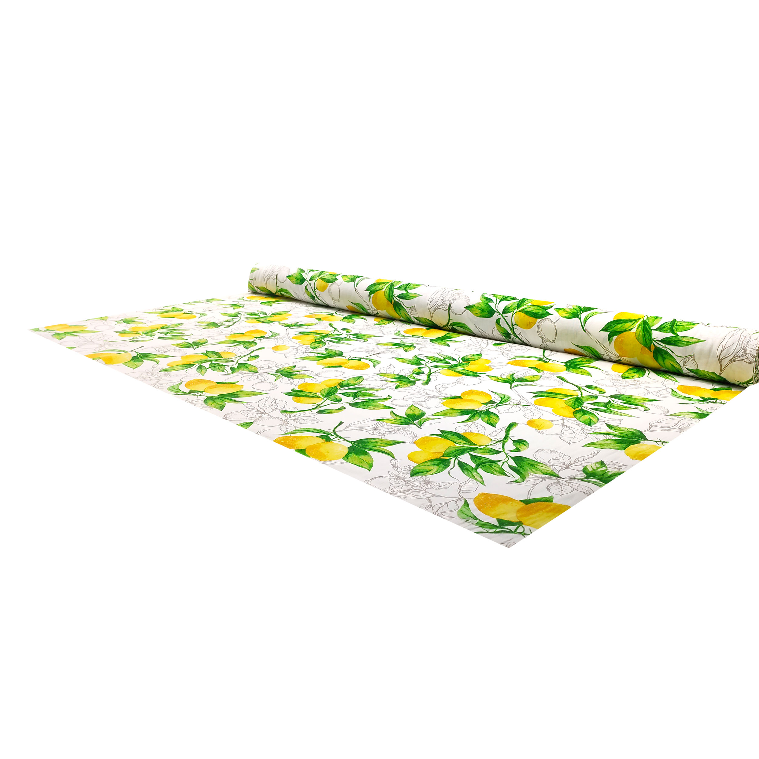 Algodón Lino Limones