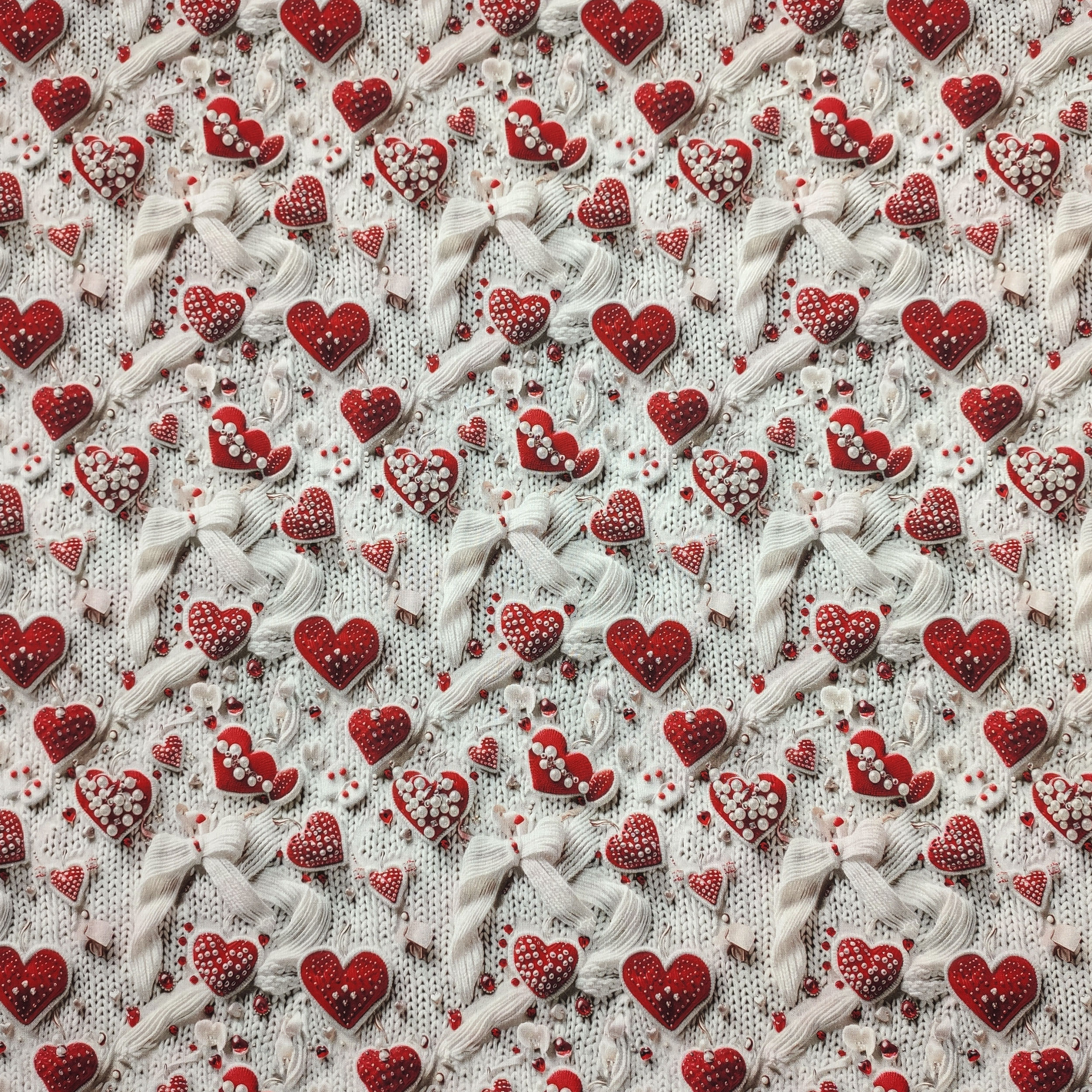 Baumwolle Digital Fantasy Hearts