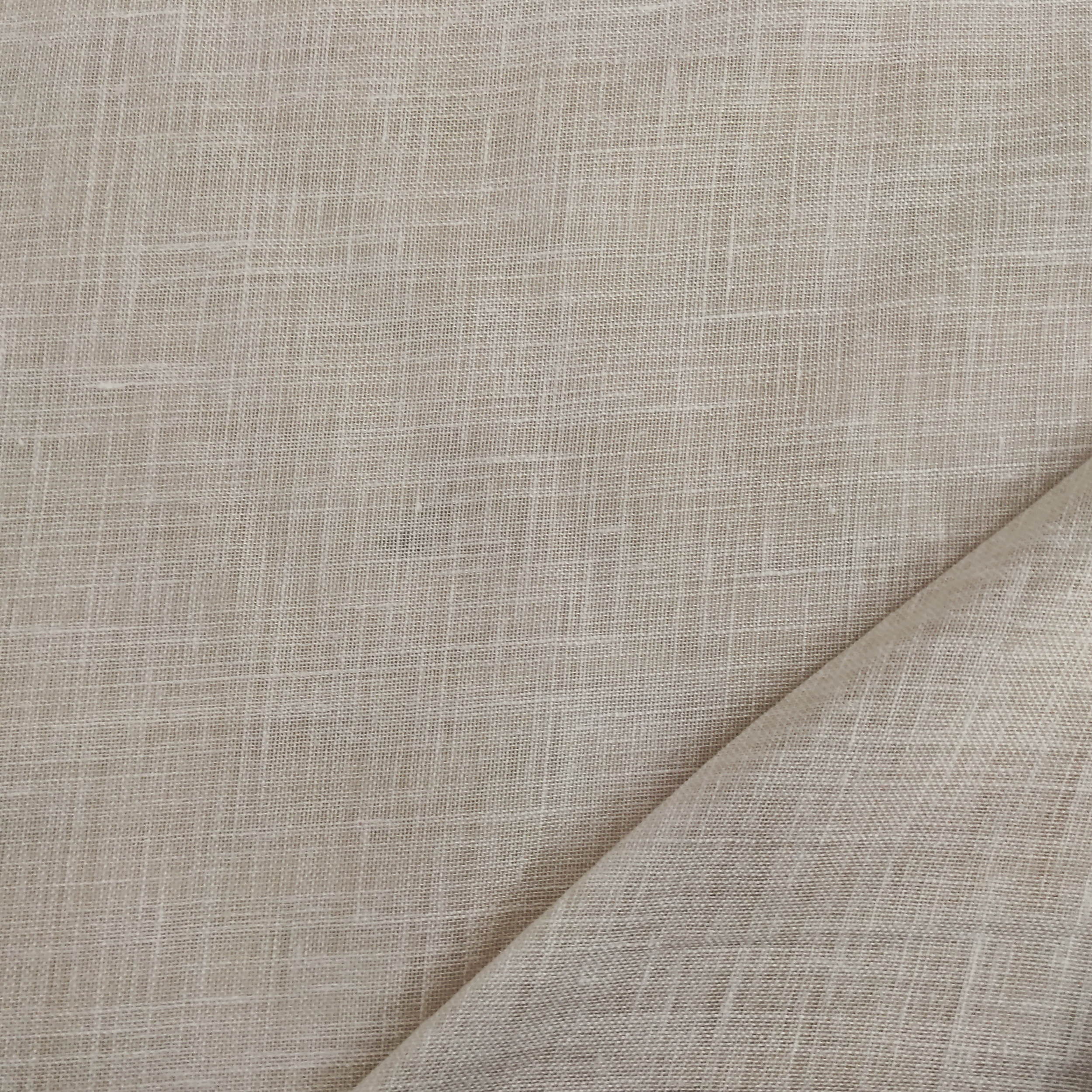 Linen Blend Curtain Fabric Image