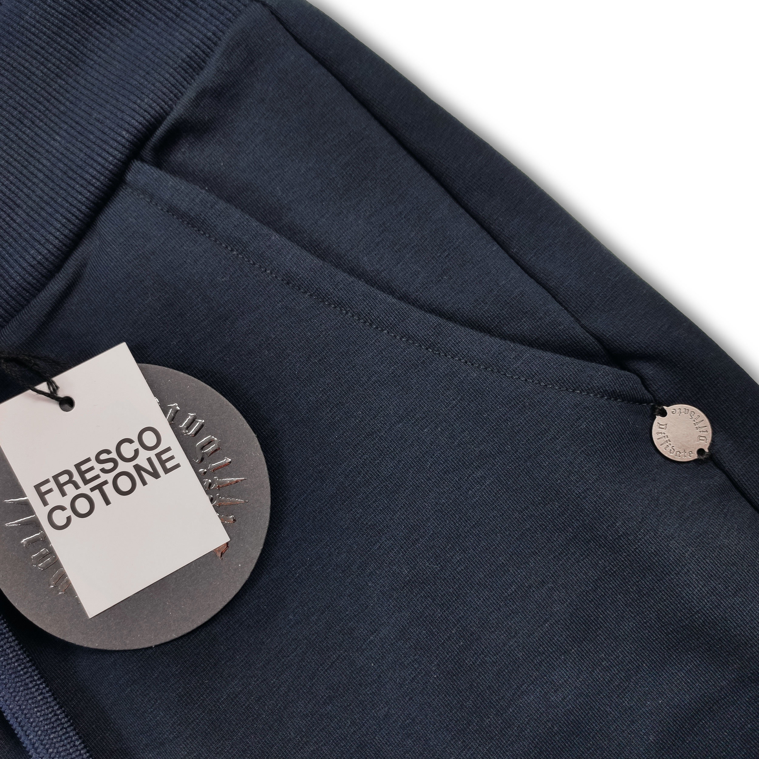 Lightweight Fresh Cotton Blue Trousers Image