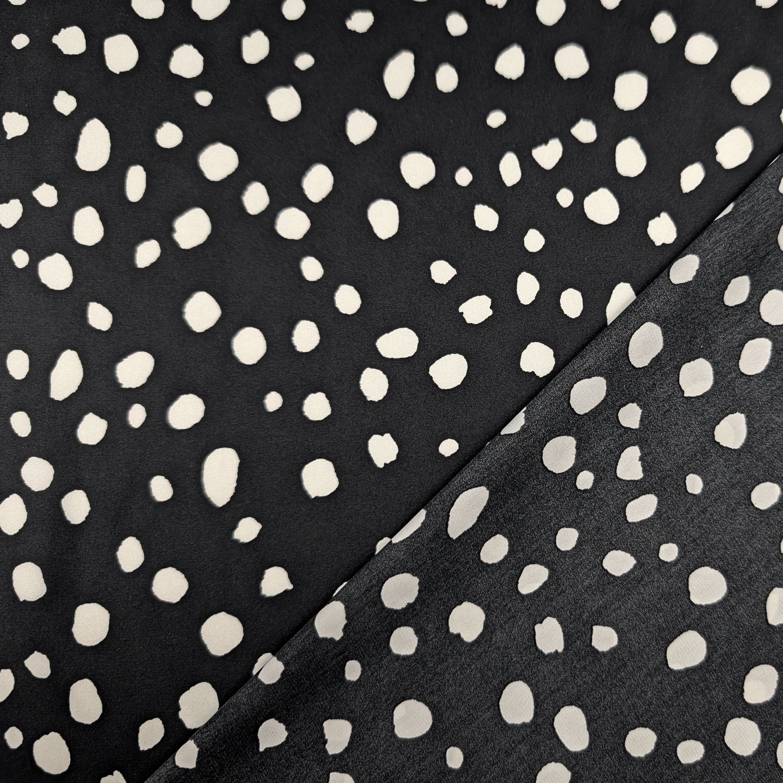 Abstract Dot Shave Black Background Image