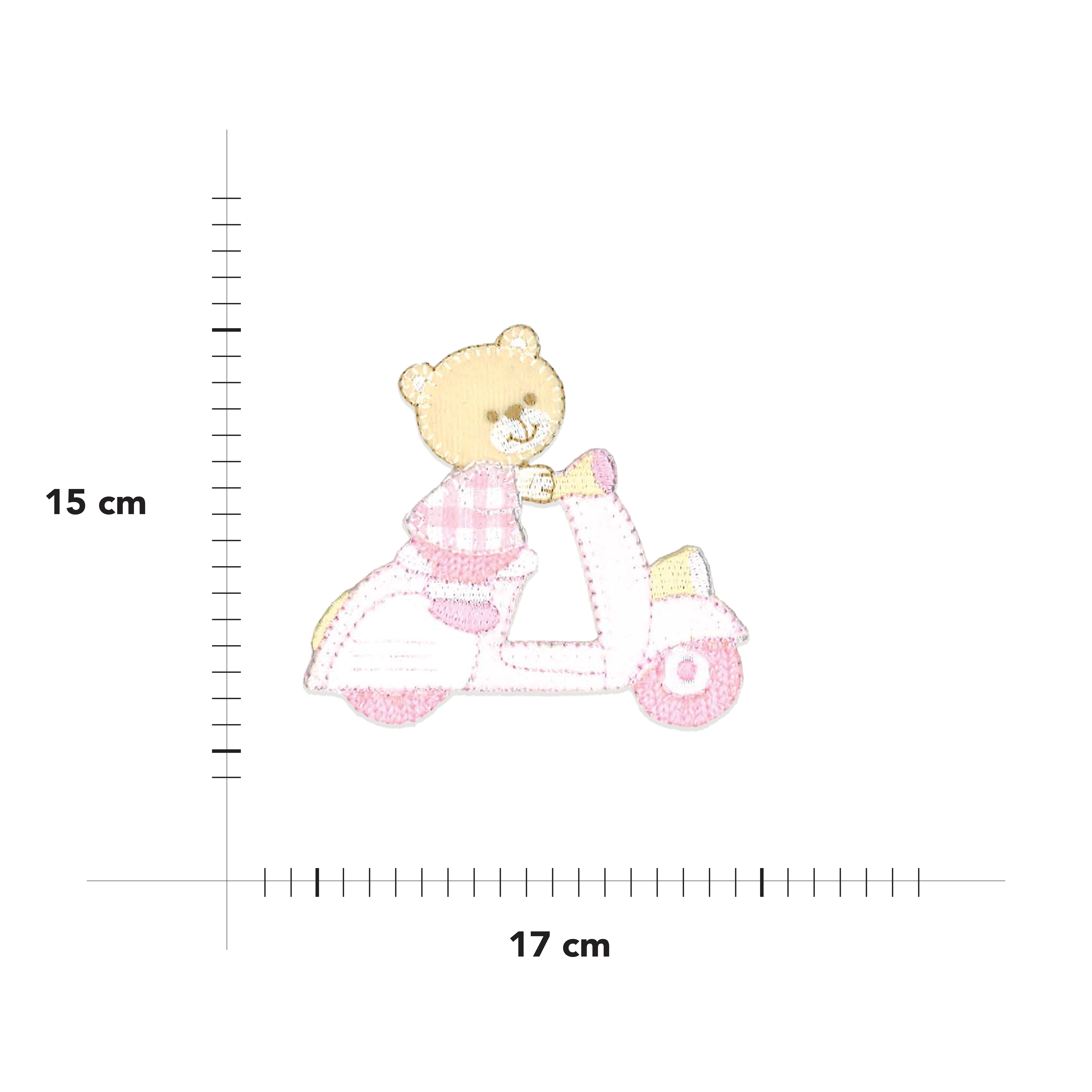 Thermoadhesive application Vespa Bear Image