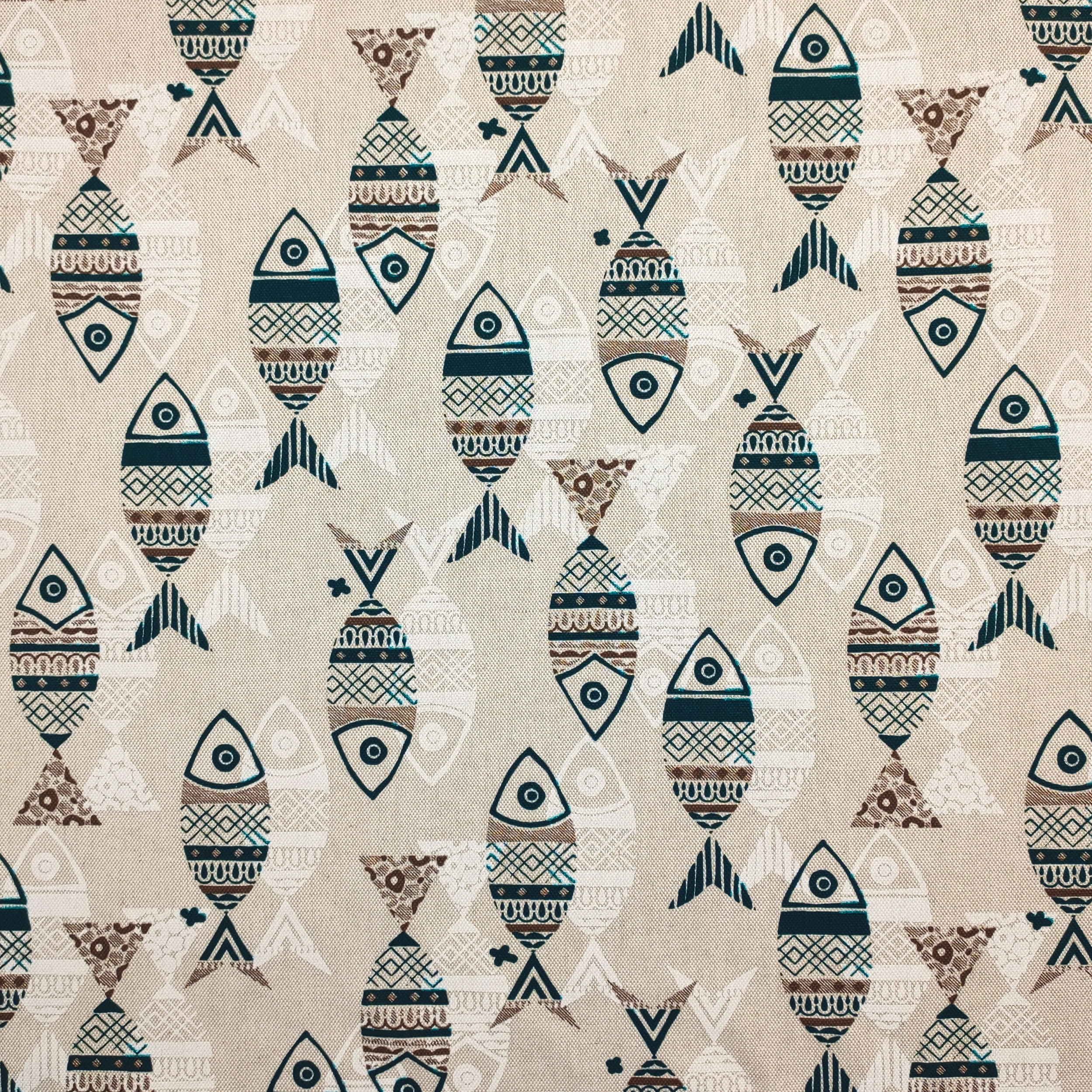 Panama Fish Background Beige