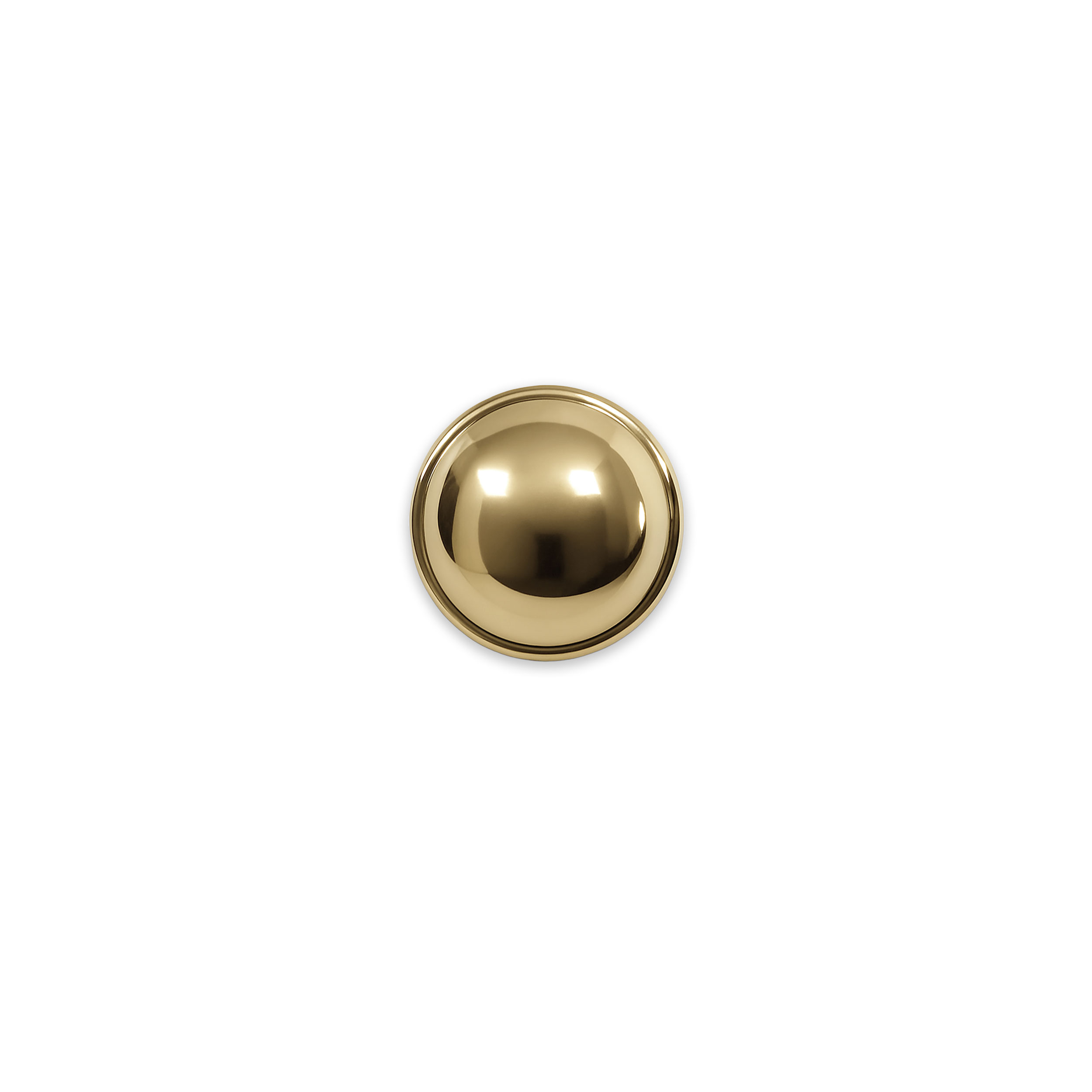 Polished Gold Button Image