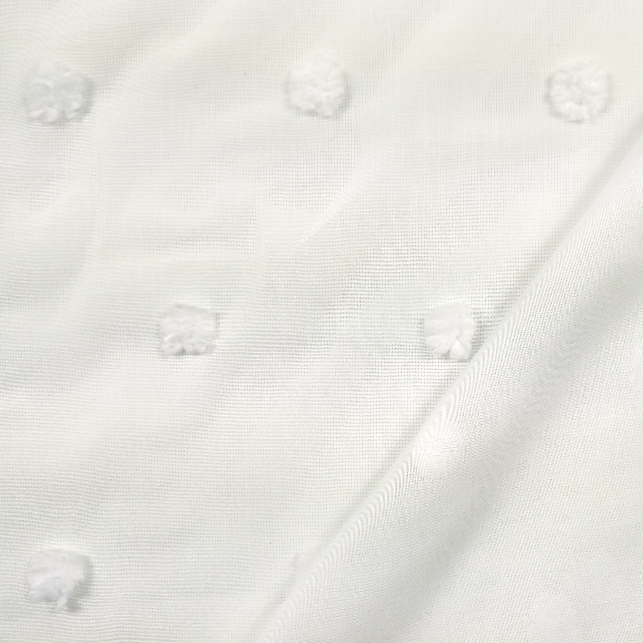 Tissu de rideau Fantasy Flakes Plumetis