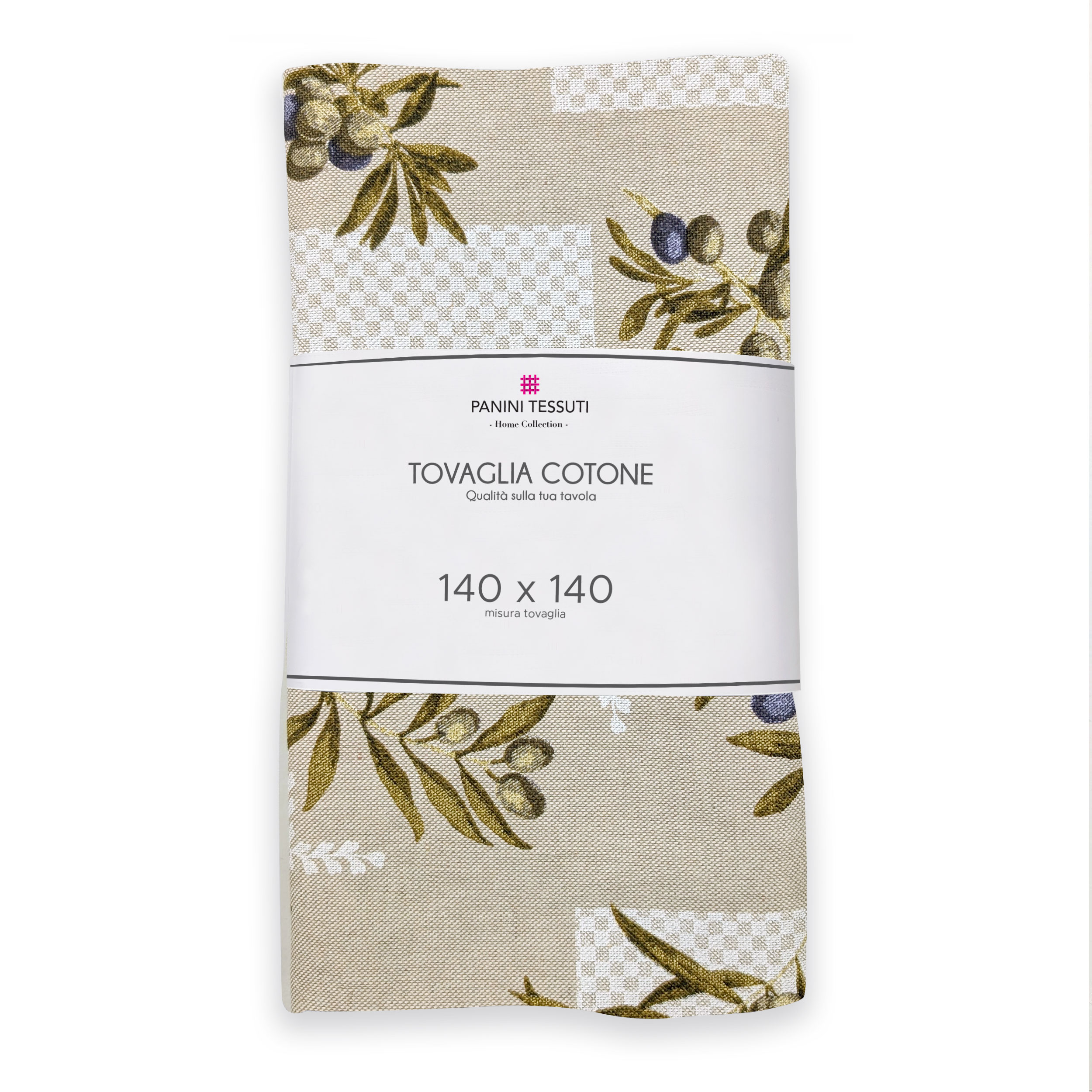 Packaged Tablecloth Olive Image